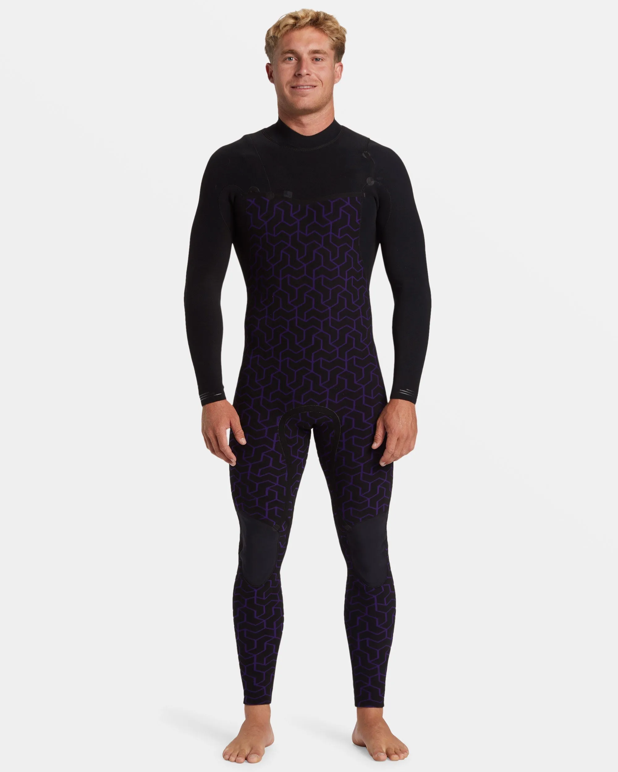 3/2mm Furnace Natural Upcycler GBS Chest Zip Wetsuit - Black sold by Billabong product image thumbnail 4