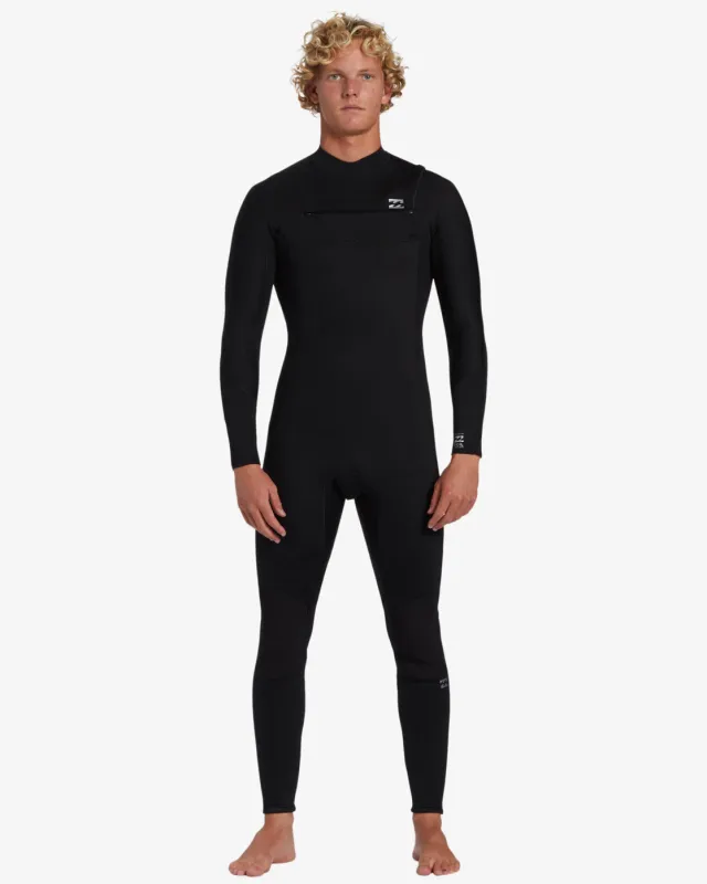 3/2mm Foil GBS Chest Zip Wetsuit - Black sold by Billabong
