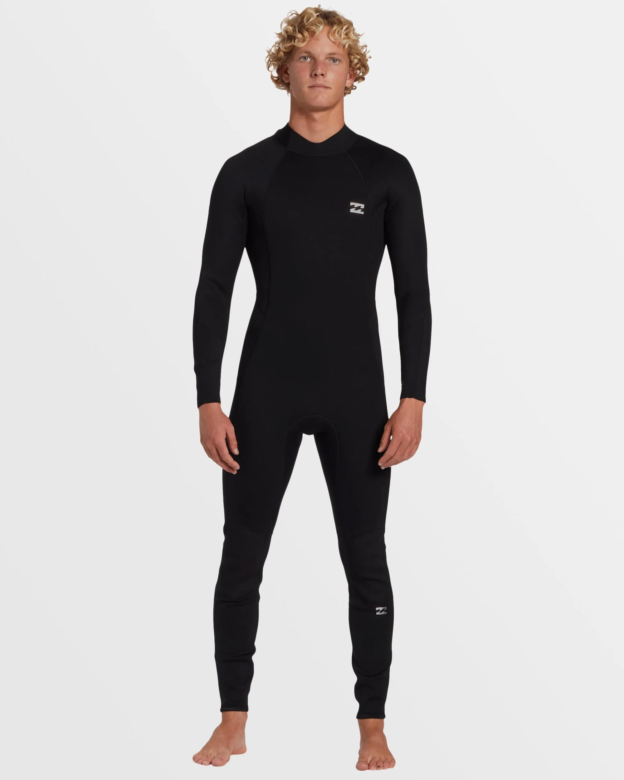 3/2mm Foil GBS Back Zip Wetsuit - Black sold by Billabong