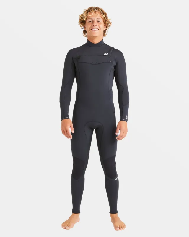3/2mm Absolute Natural Upcycler GBS Chest Zip Wetsuit - Black sold by Billabong