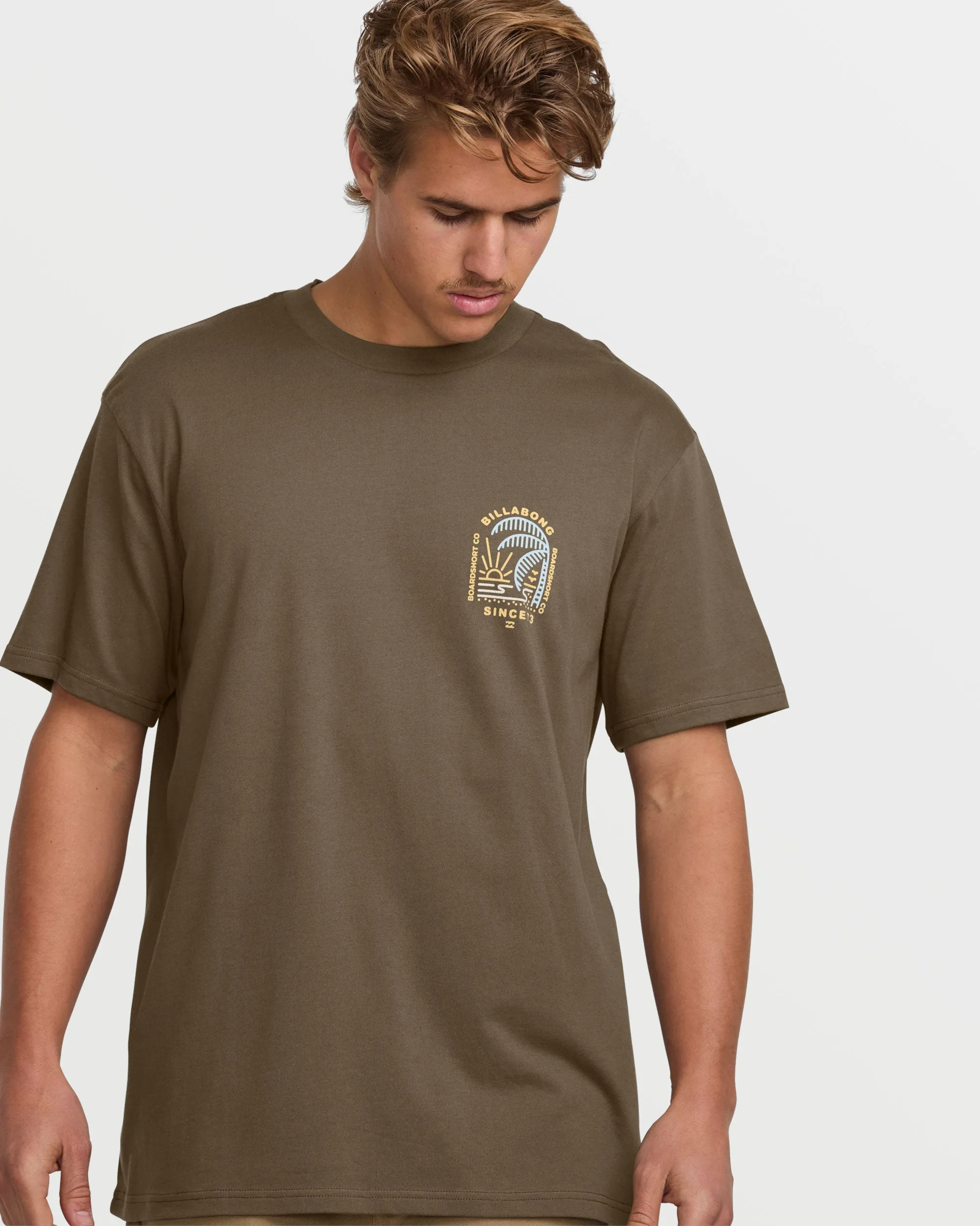 Last Light Premium Tee - Brown sold by Billabong product image thumbnail 4