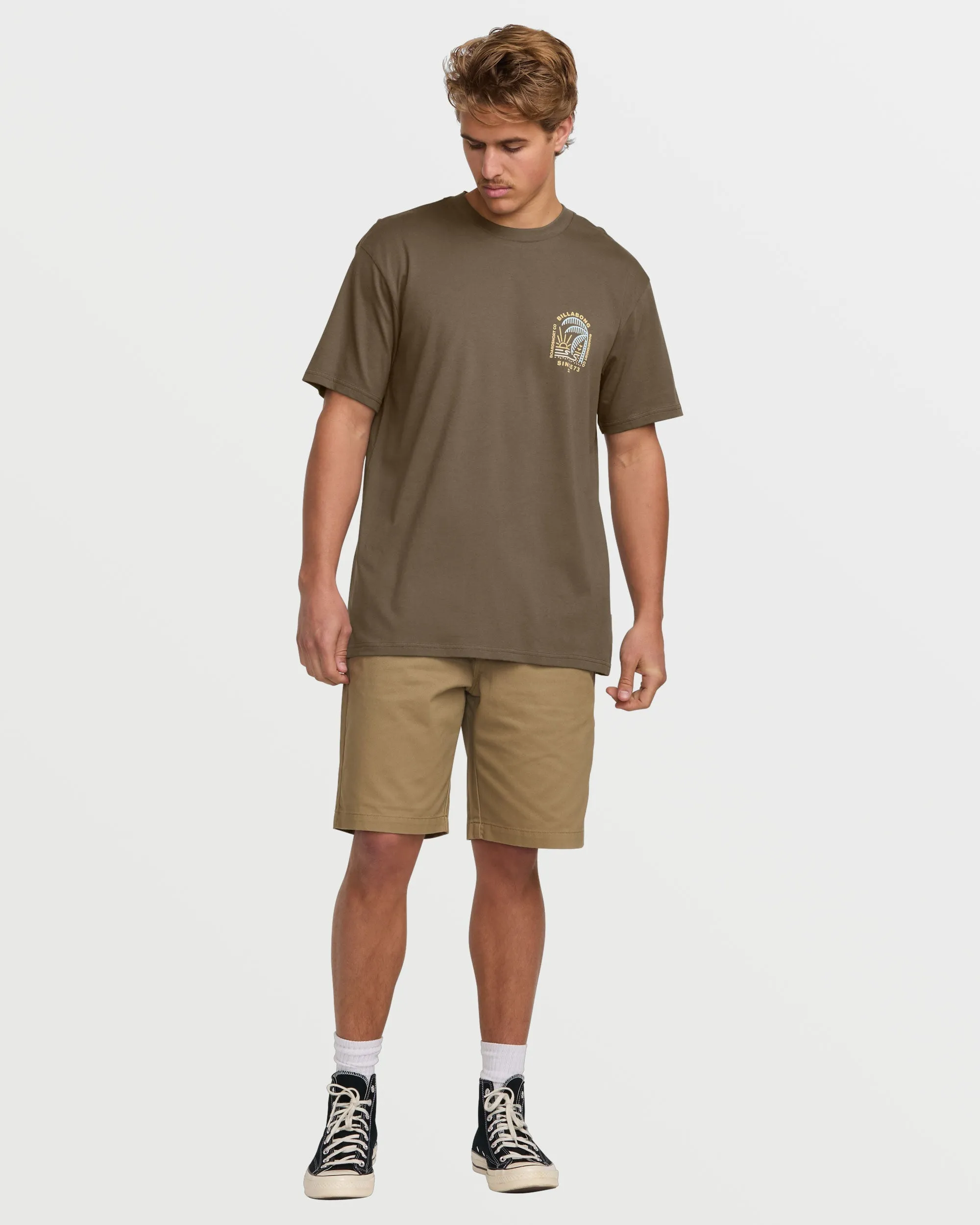 Last Light Premium Tee - Brown sold by Billabong product image thumbnail 5