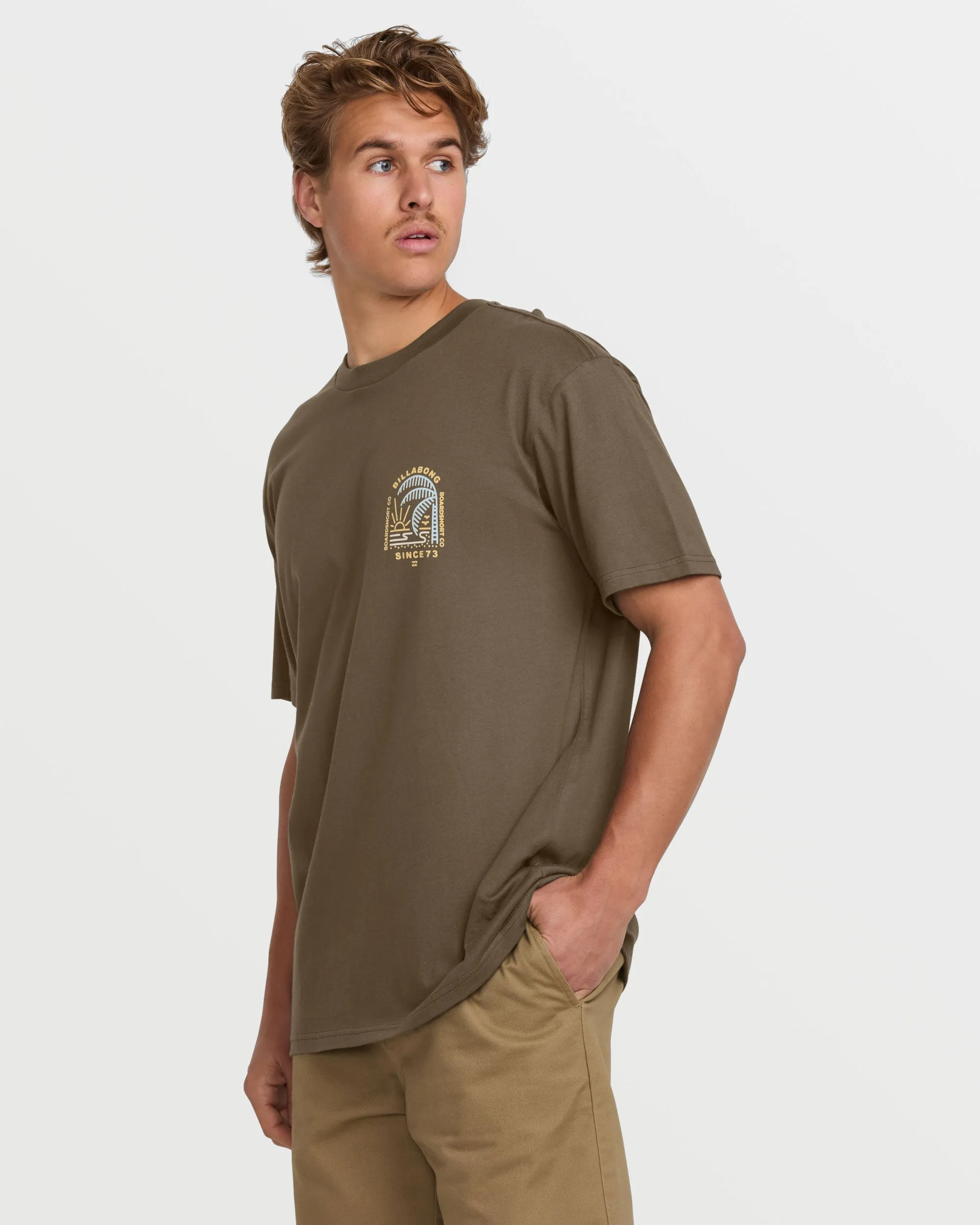 Last Light Premium Tee - Brown sold by Billabong product image thumbnail 3