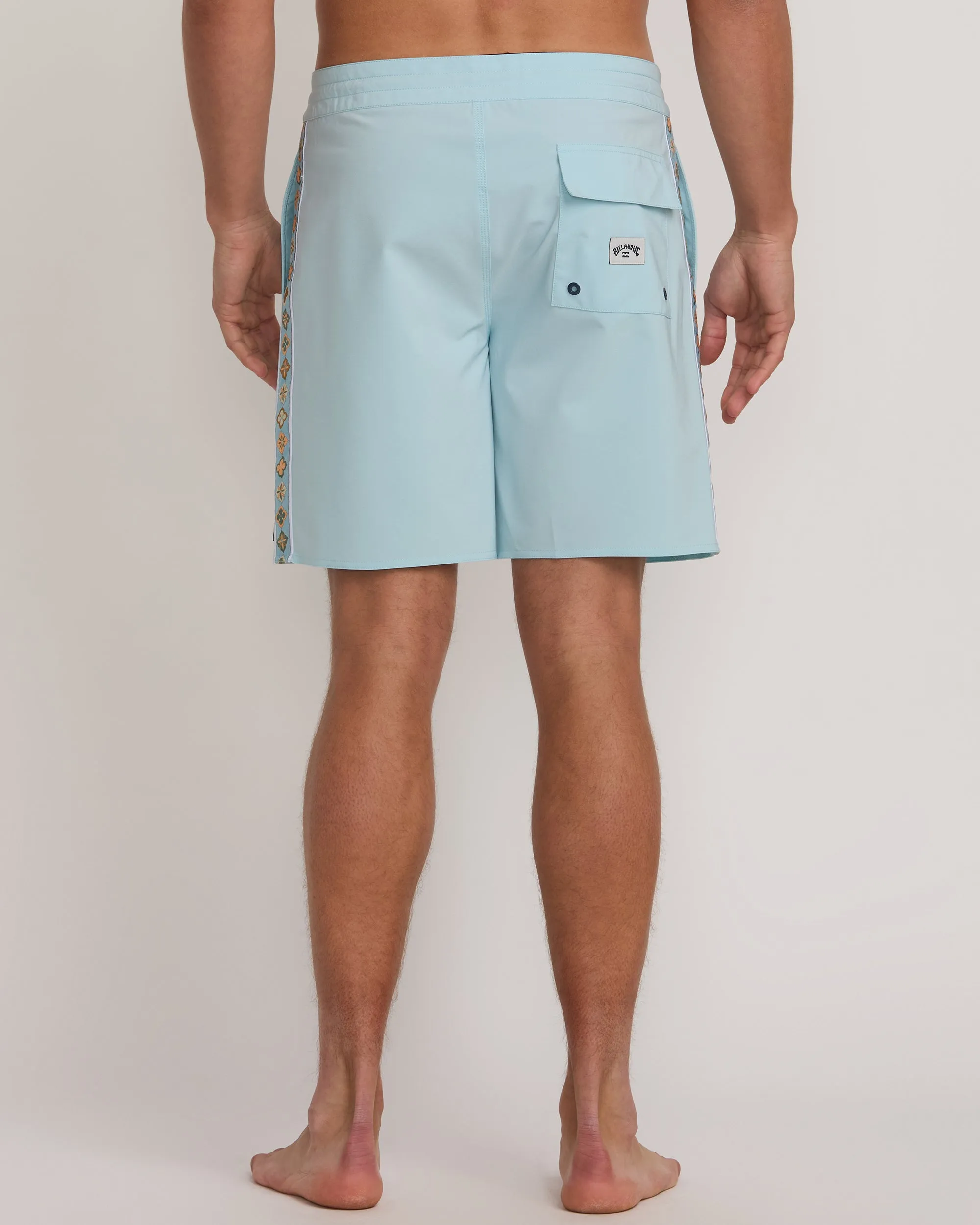 Wategos Lo Tide 19" Boardshorts - Dusty Blue sold by Billabong product image thumbnail 4
