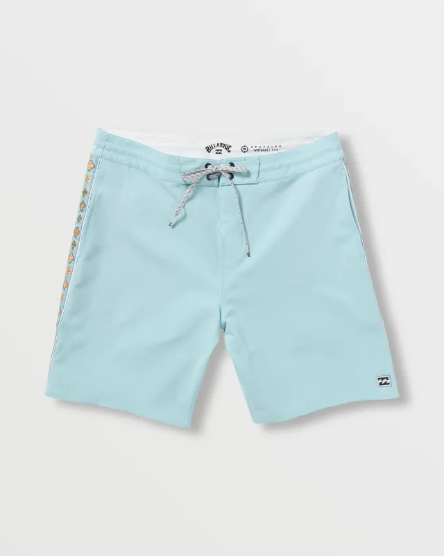 Wategos Lo Tide 19" Boardshorts - Dusty Blue sold by Billabong