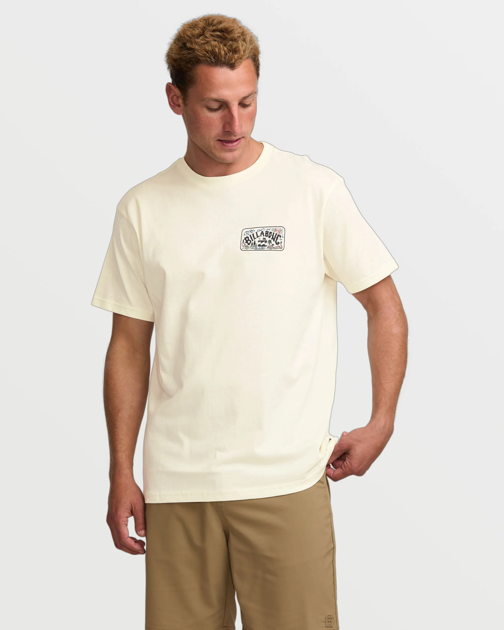 Scenic Arch A/Div Tee - Off White sold by Billabong product image thumbnail 2