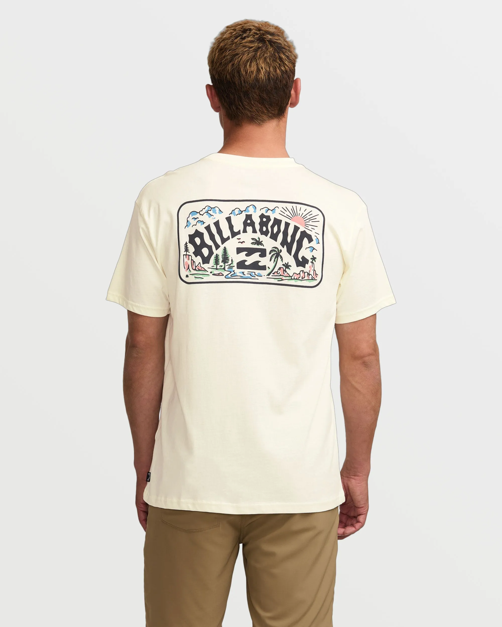 Scenic Arch A/Div Tee - Off White sold by Billabong