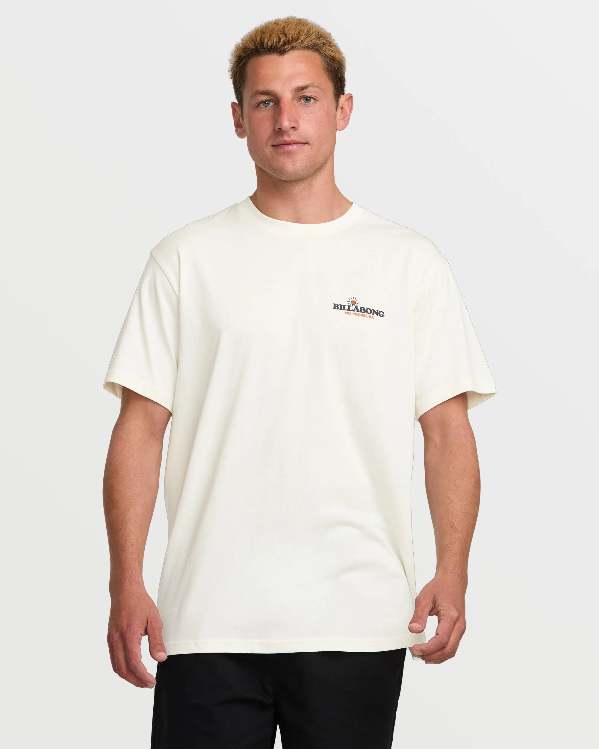 No Pressure Premium Tee - Off White sold by Billabong product image thumbnail 2