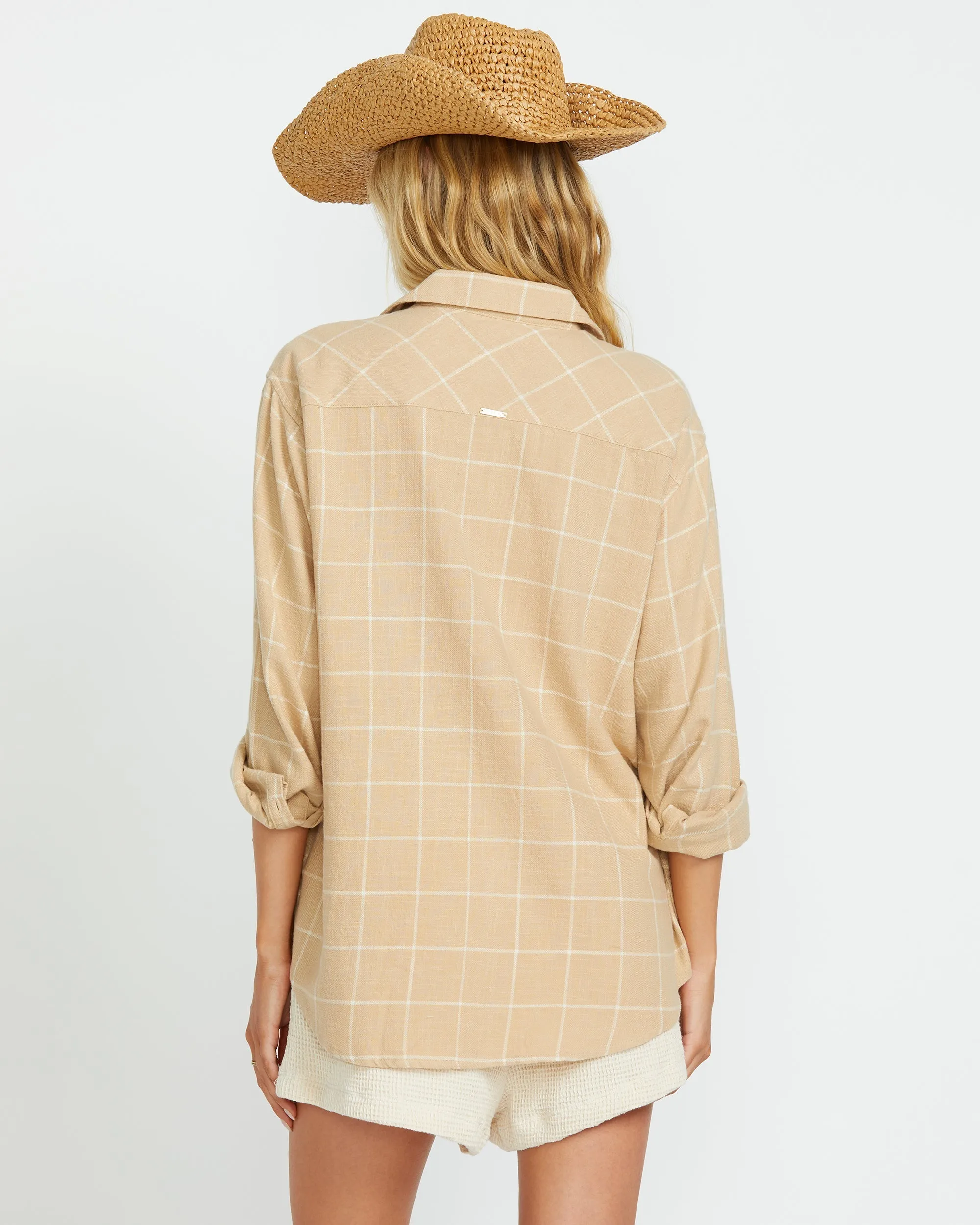 Layer Up Long Sleeve Shirt - Khaki sold by Billabong product image thumbnail 2