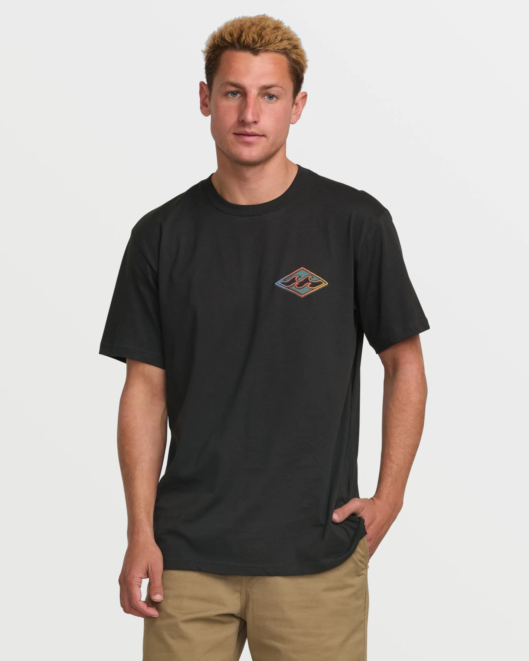 Crayon Wave Premium Tee - Dark Navy sold by Billabong product image thumbnail 3
