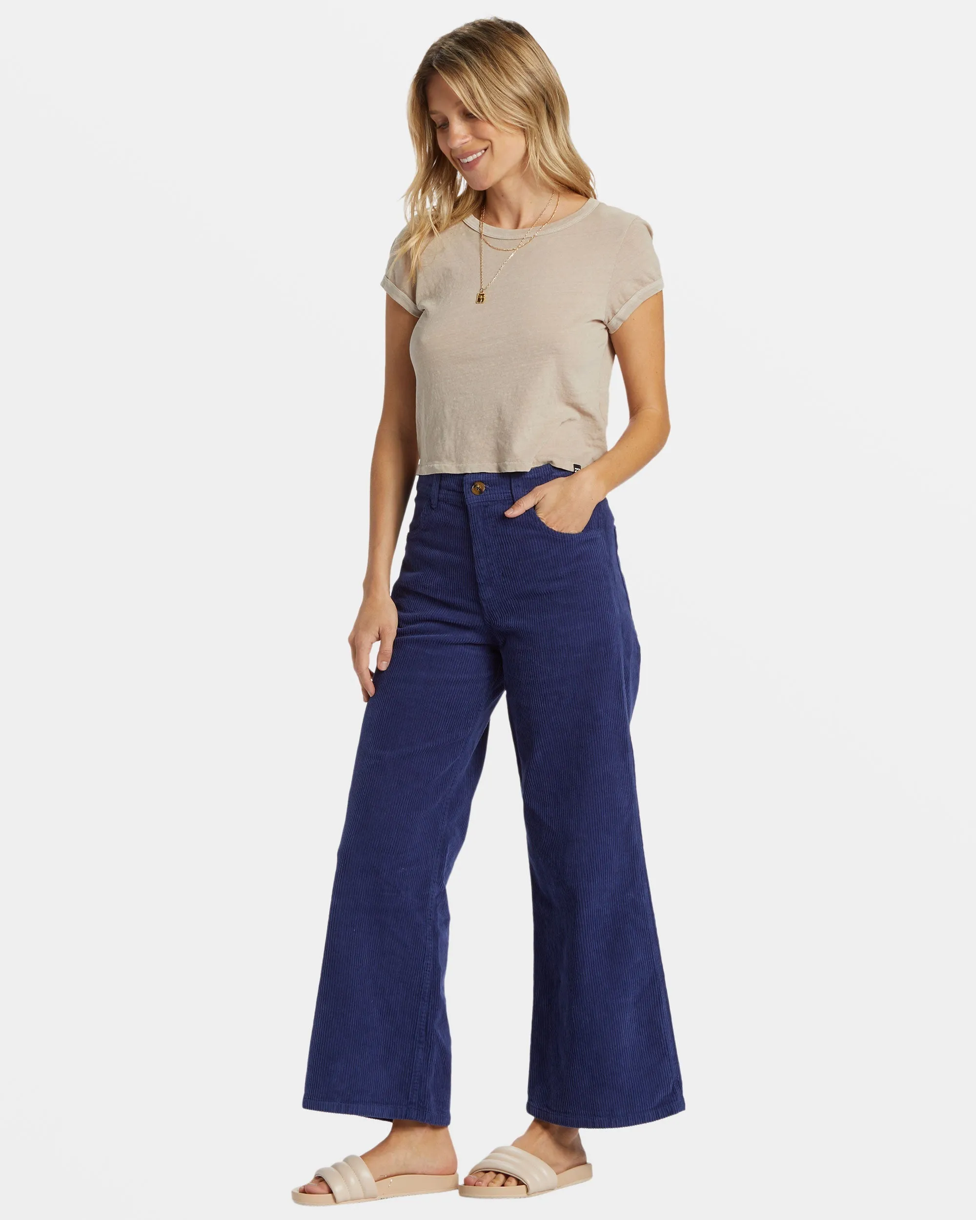 Be Free Corduroy Pants - I Sea Indigo sold by Billabong product image thumbnail 3