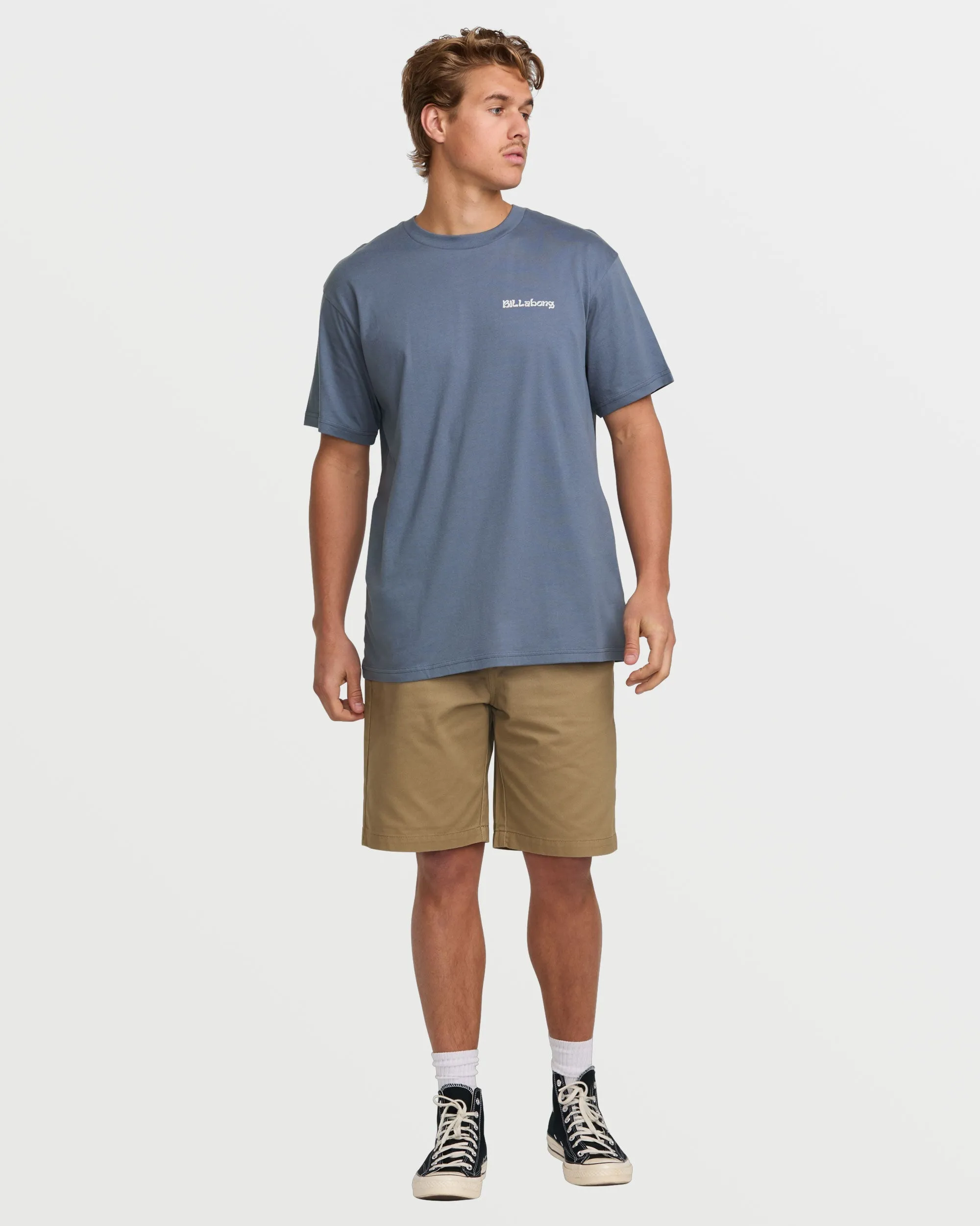 Trouble In Paradise Premium Tee - Slate Blue sold by Billabong product image thumbnail 5