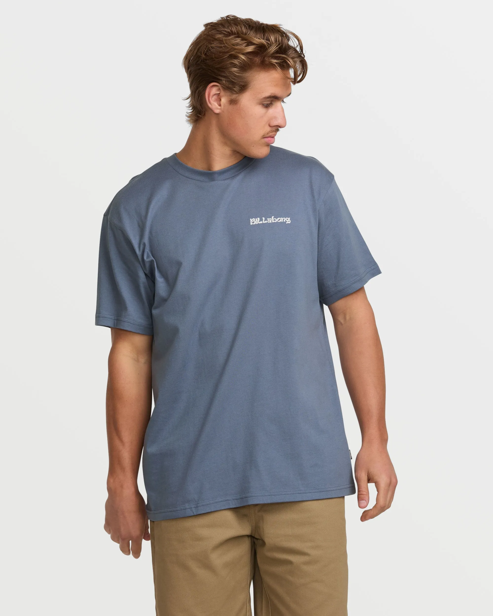 Trouble In Paradise Premium Tee - Slate Blue sold by Billabong product image thumbnail 2