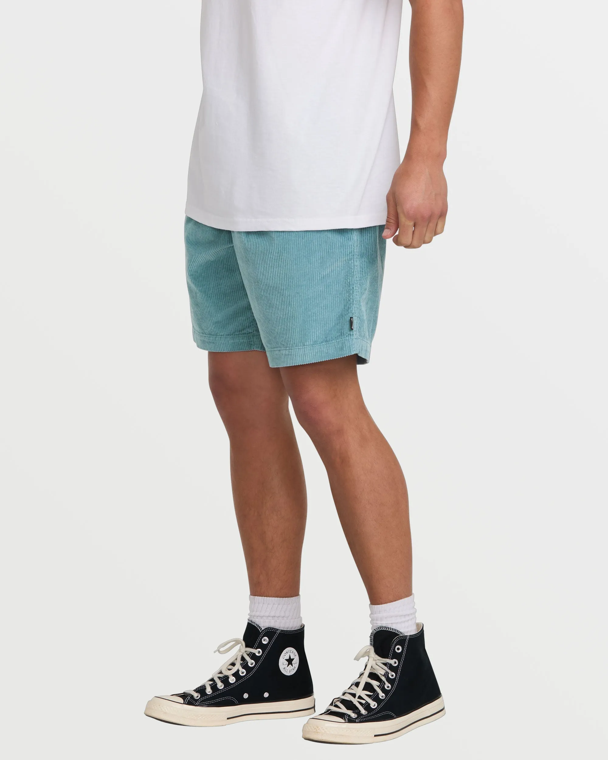 Larry Laybacks 19" Cord Shorts - Washed Blue sold by Billabong product image thumbnail 4