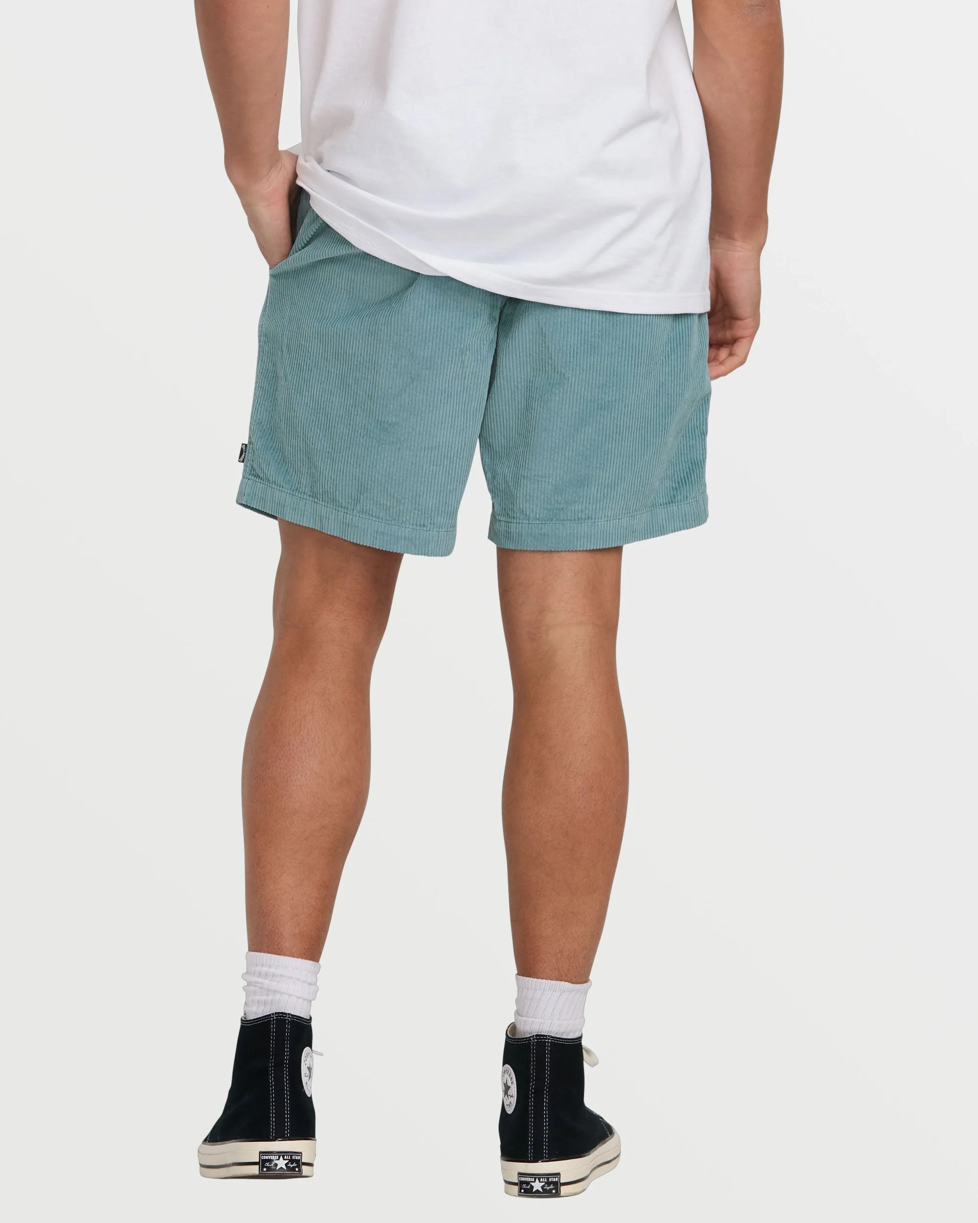 Larry Laybacks 19" Cord Shorts - Washed Blue sold by Billabong product image thumbnail 2