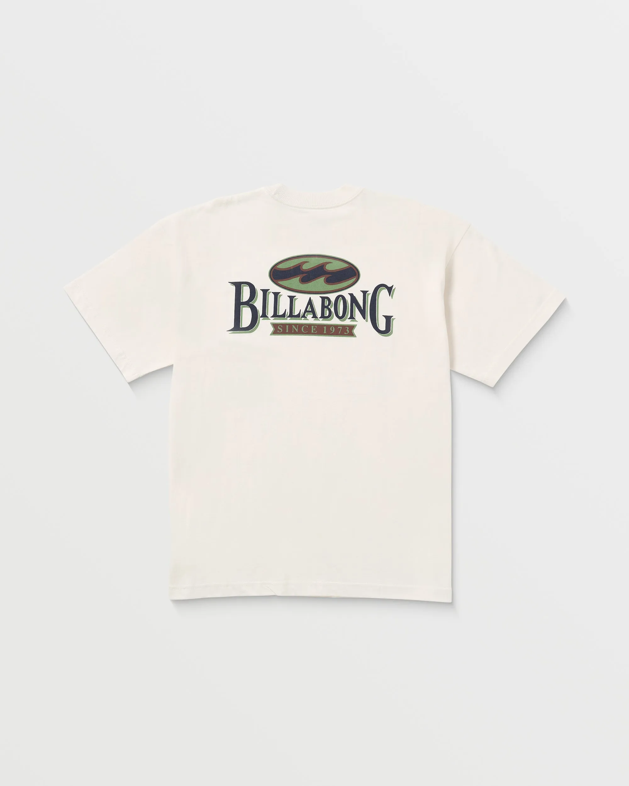 Double Spread OG Tee - Off White sold by Billabong