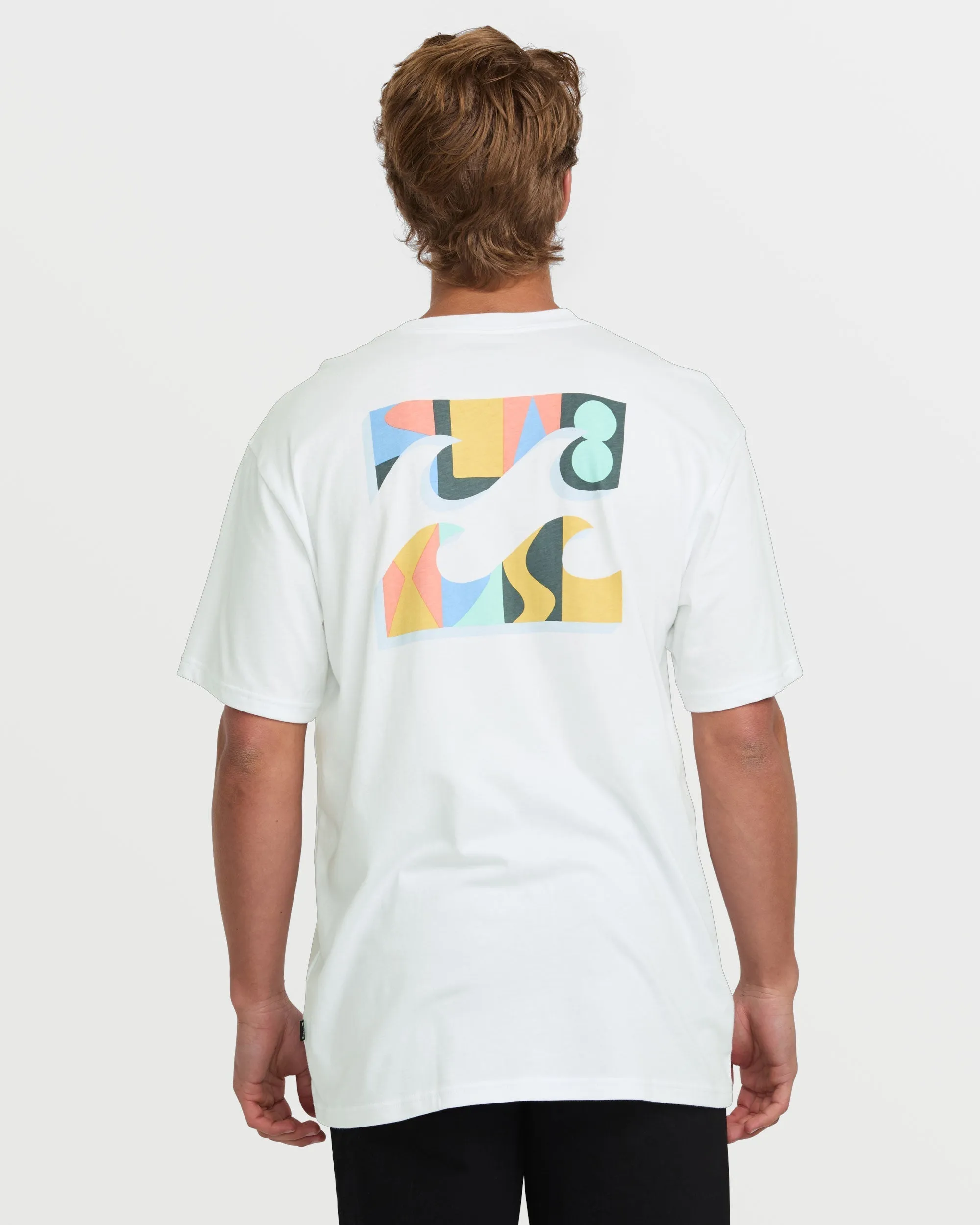 Crayon Wave Premium Tee - White sold by Billabong