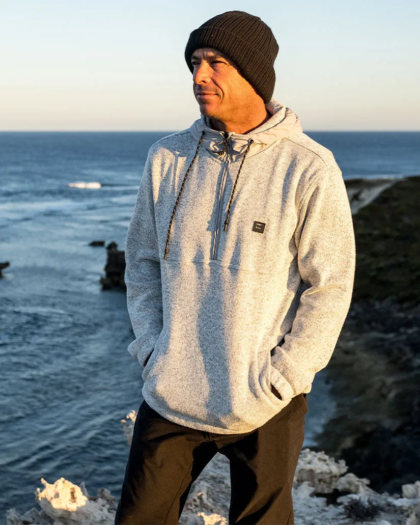A/Div Boundary Hooded Half-Zip Pullover - Gray Heather sold by Billabong
