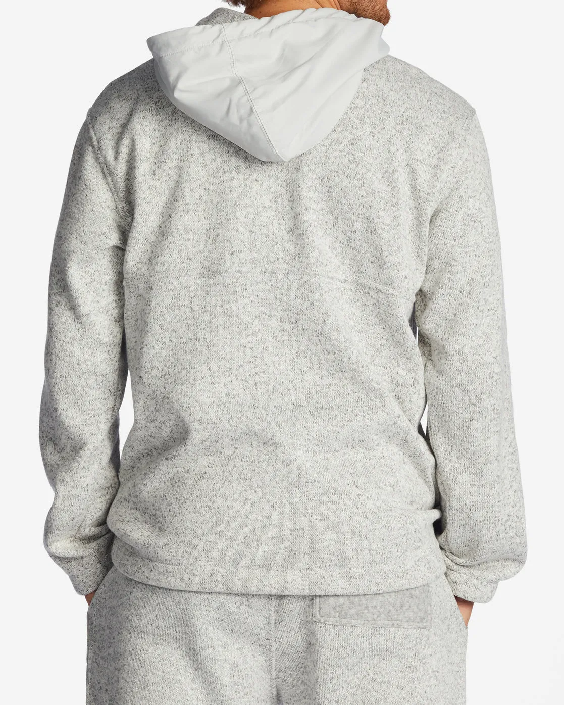A/Div Boundary Hooded Half-Zip Pullover - Gray Heather sold by Billabong product image thumbnail 5