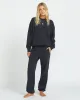 So Typical Kendal Crew Sweatshirt - Black Pebble sold by Billabong