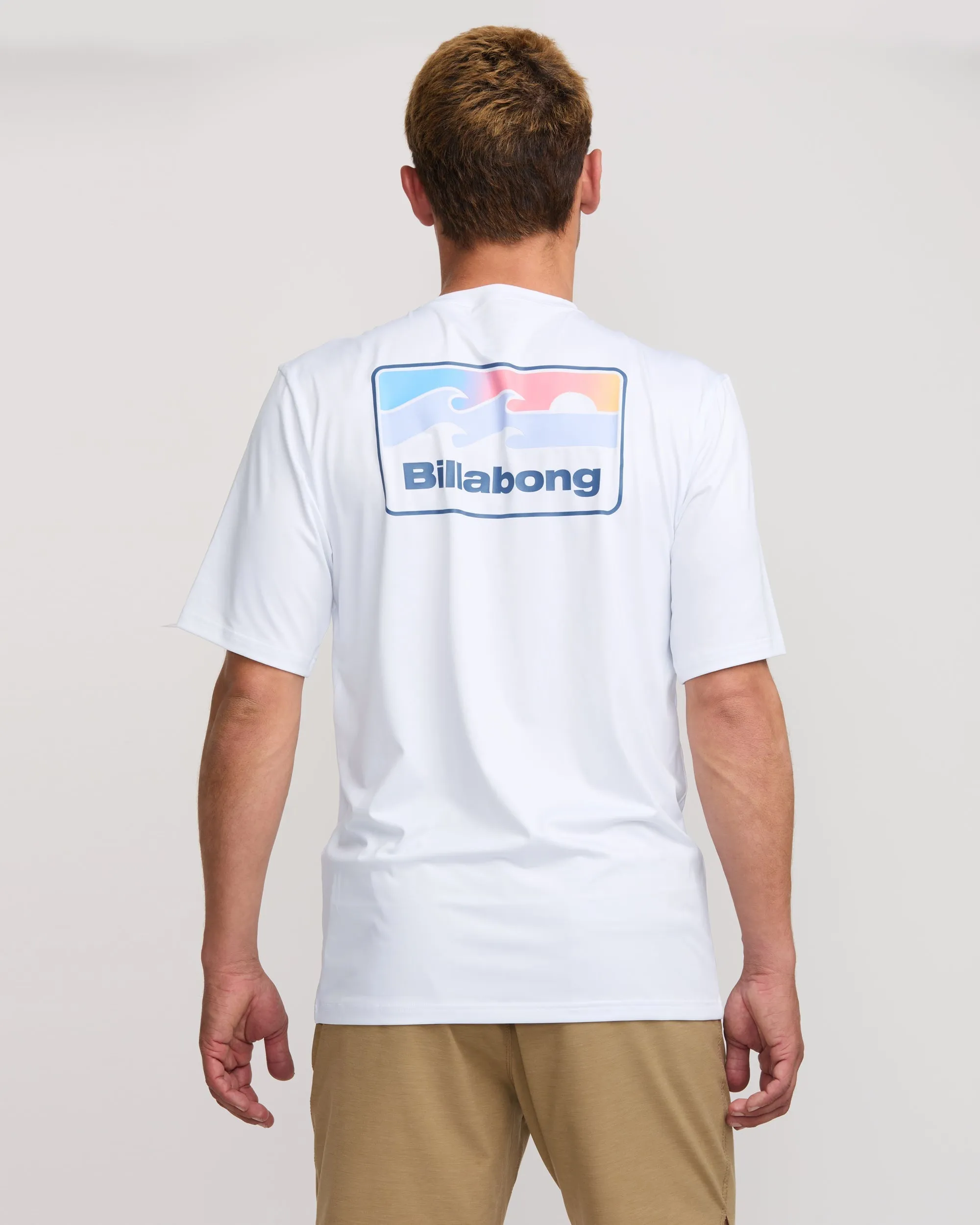 Runner Loose Fit Short Sleeve Surf Tee - White sold by Billabong product image thumbnail 2