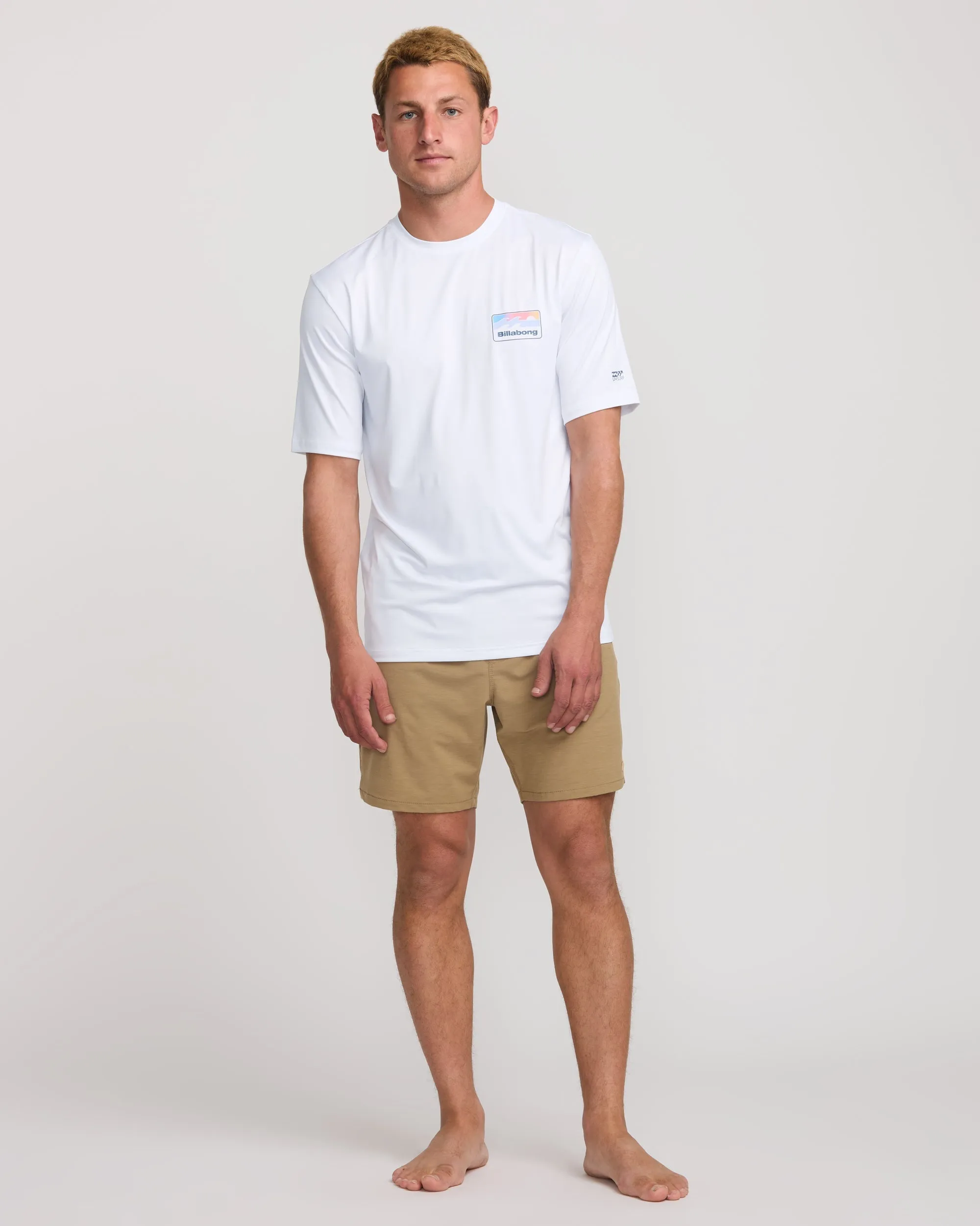 Runner Loose Fit Short Sleeve Surf Tee - White sold by Billabong product image thumbnail 5