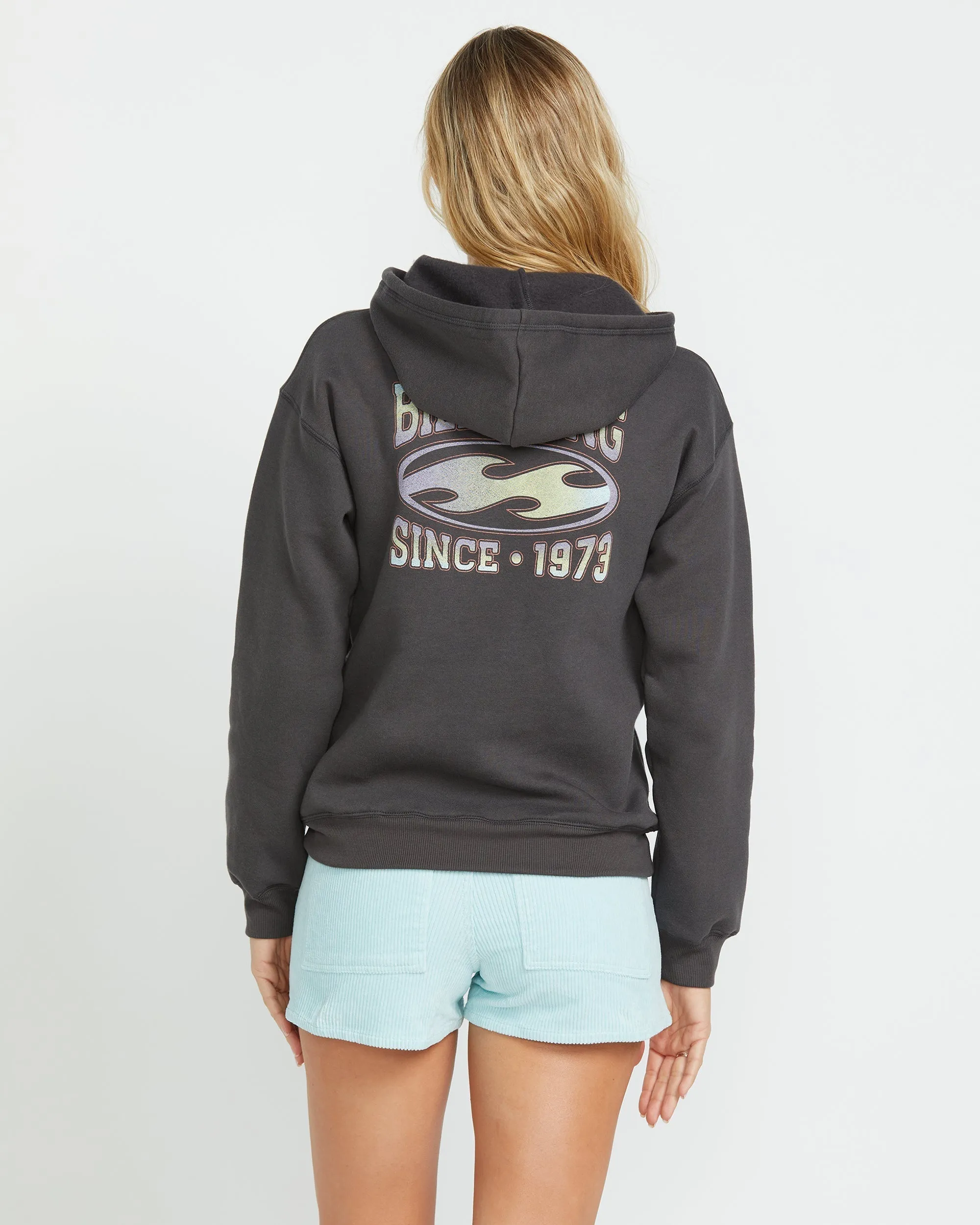 Nice Vibes Po Hoodie - Off Black sold by Billabong product image thumbnail 2