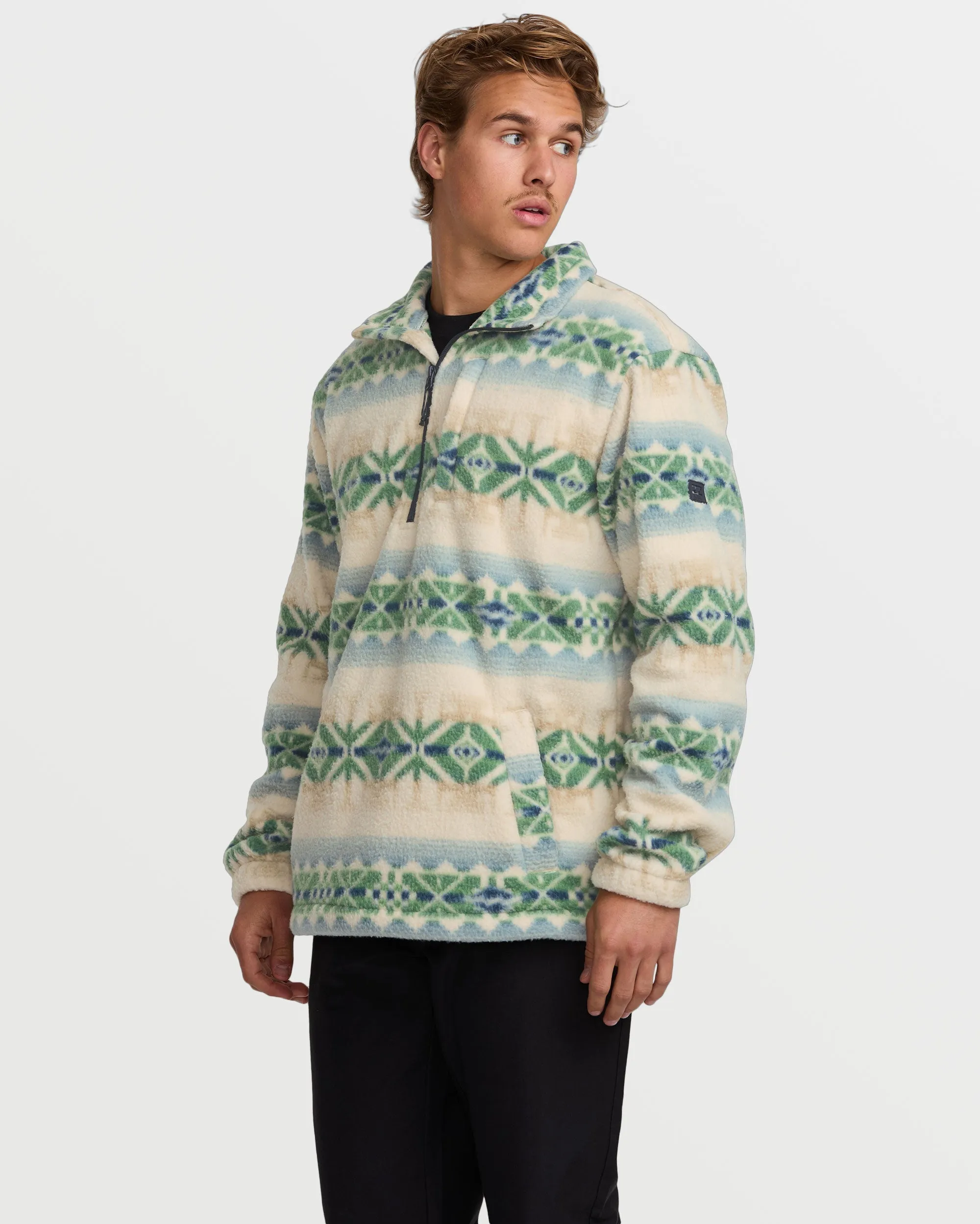 Boundary Mock Sweatshirt - Chino sold by Billabong product image thumbnail 3