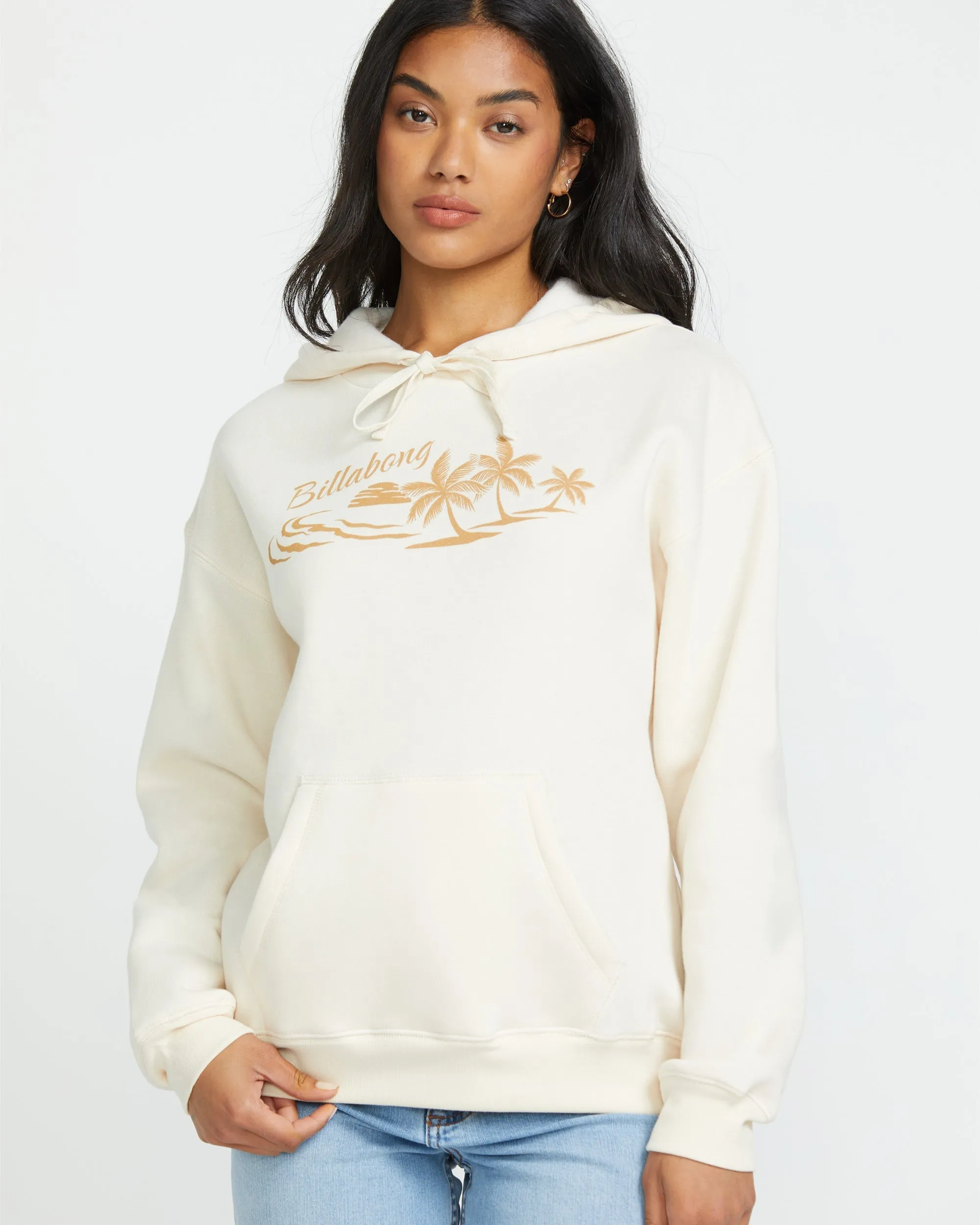 Beach Tropics Po Hoodie - Whitecap sold by Billabong product image thumbnail 5