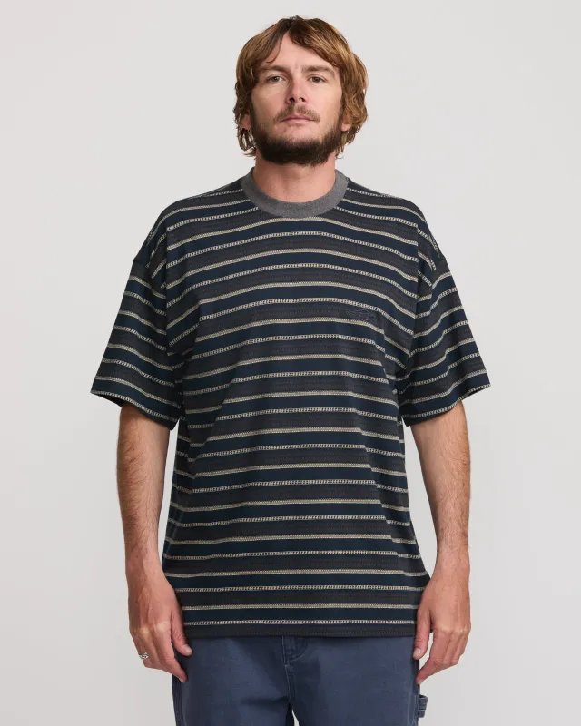 Bad Dog OG Tee - Navy sold by Billabong