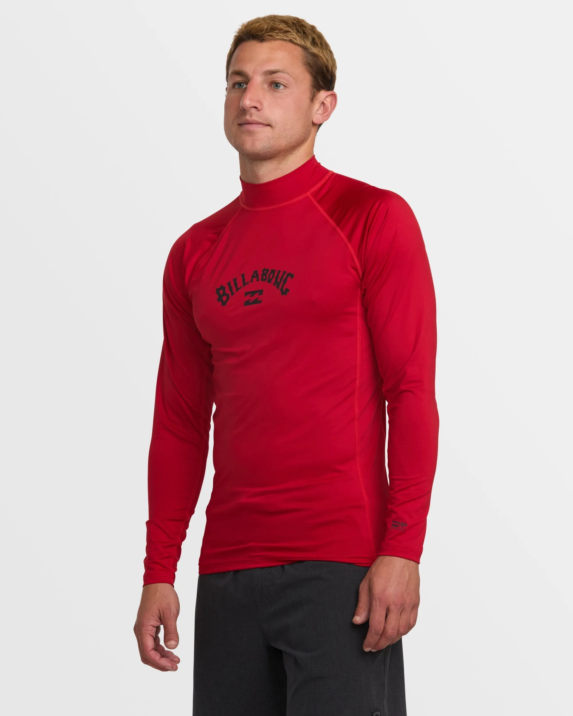 Arch Performance Fit Long Sleeve Rashguard - Scarlet sold by Billabong product image thumbnail 3