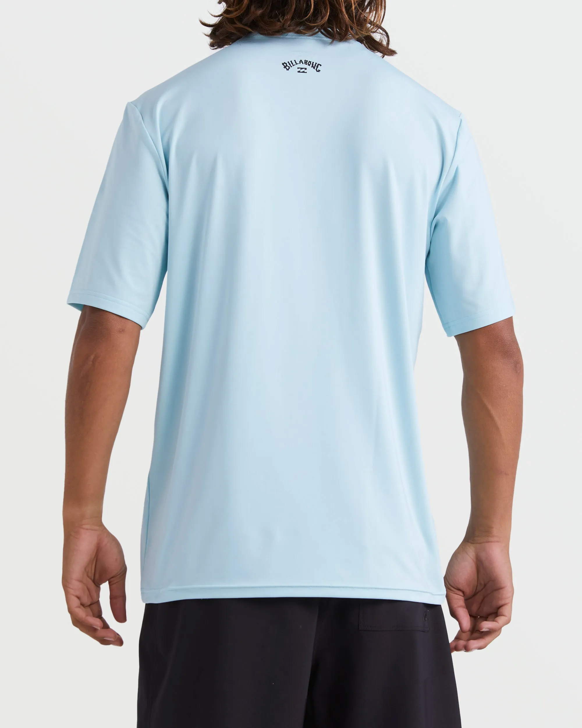 All Day Wave Short Sleeve Rashguard - Coastal Blue sold by Billabong product image thumbnail 2