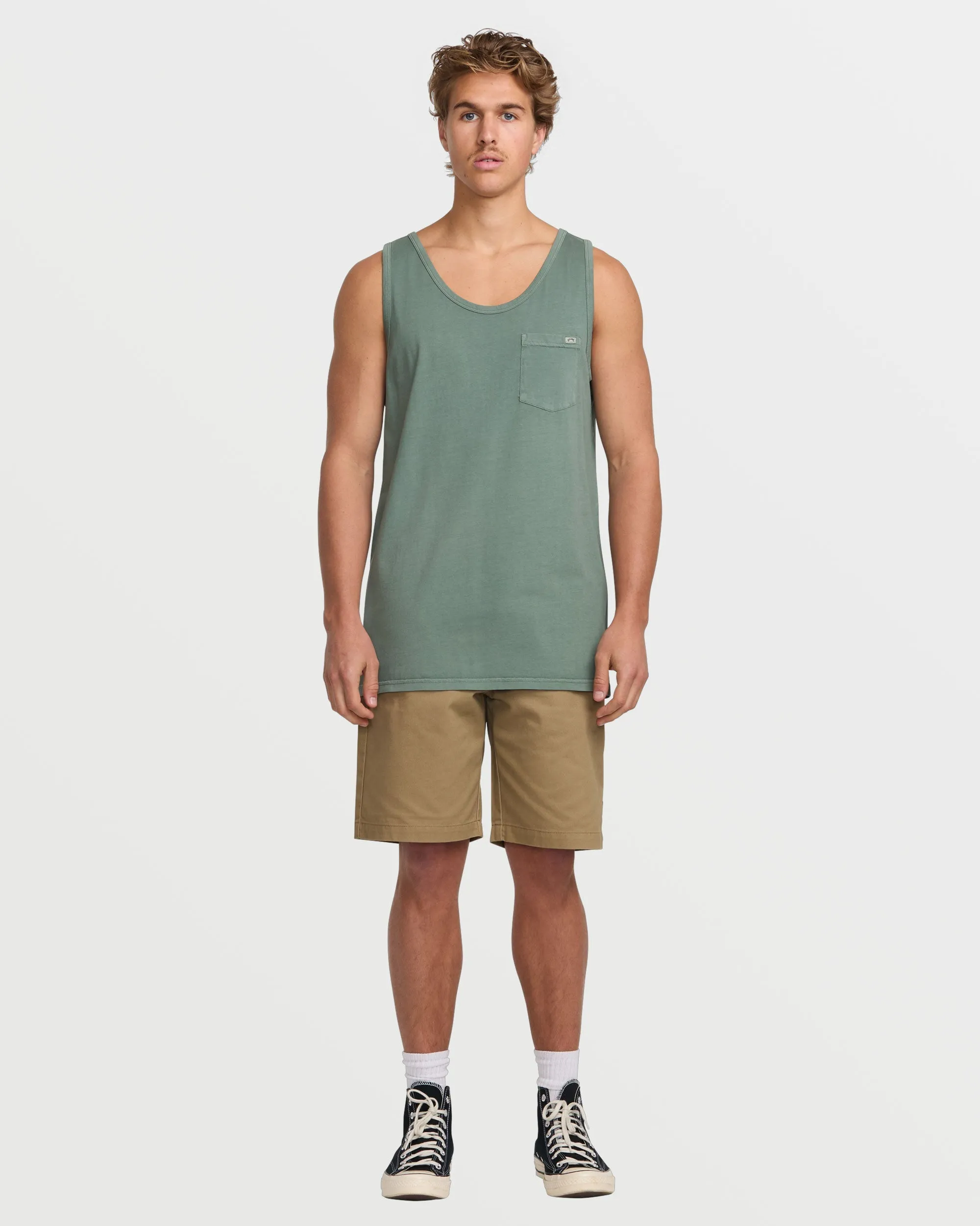 Essential Premium Wave Wash Tank - Dark Slate sold by Billabong product image thumbnail 5
