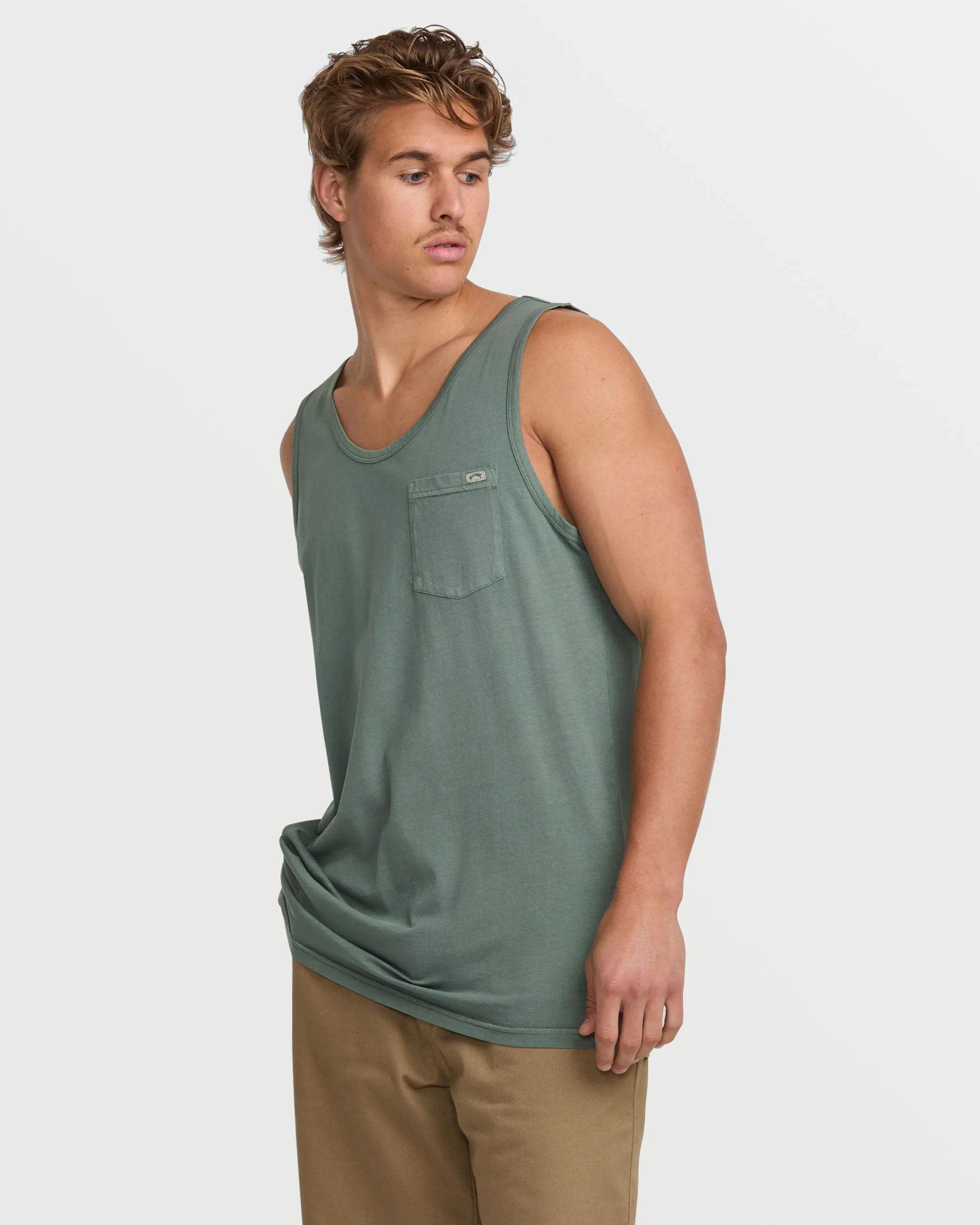 Essential Premium Wave Wash Tank - Dark Slate sold by Billabong product image thumbnail 3