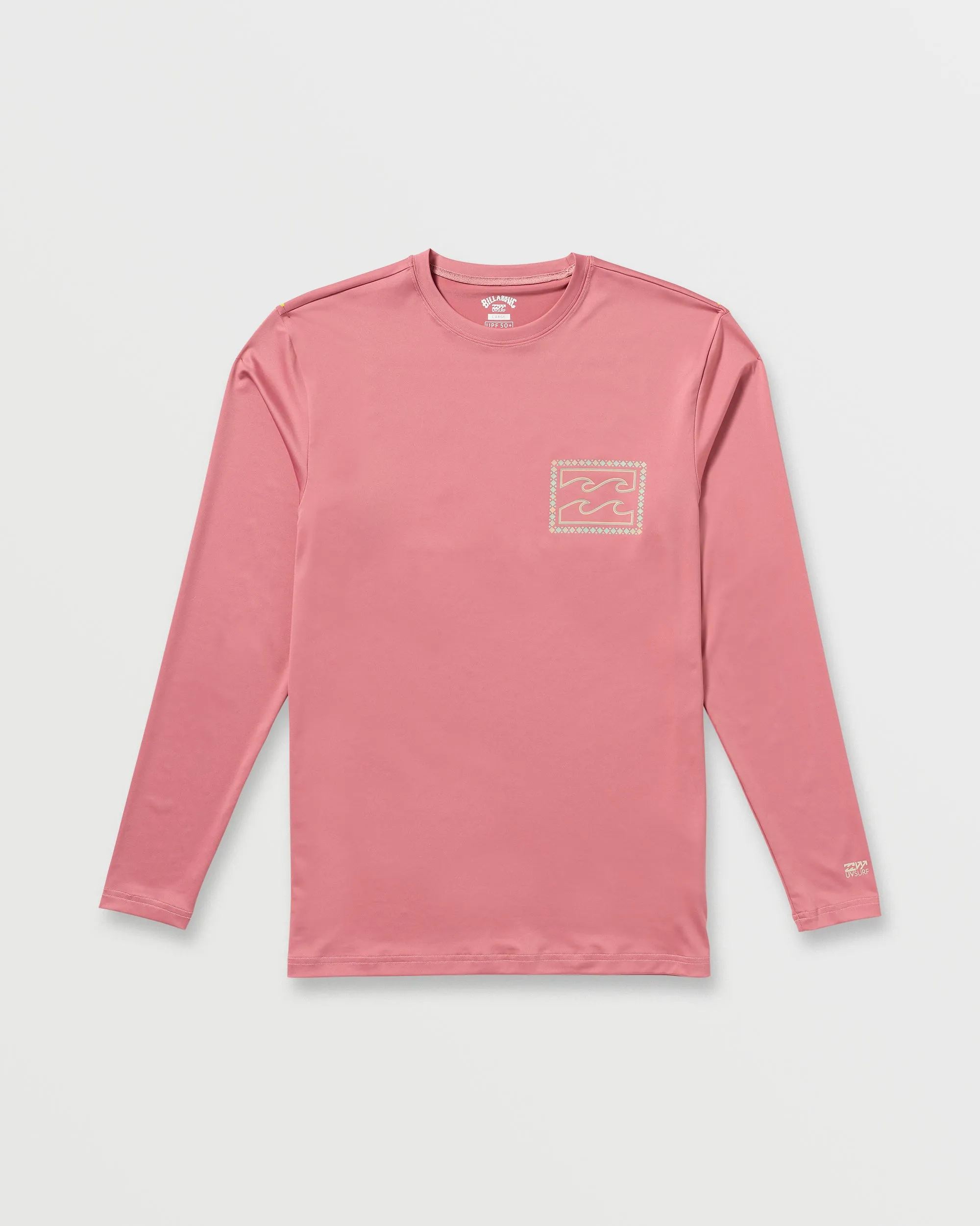 Crayon Wave Loose Fit Long Sleeve Surf Tee - Dusty Pink sold by Billabong product image thumbnail 3