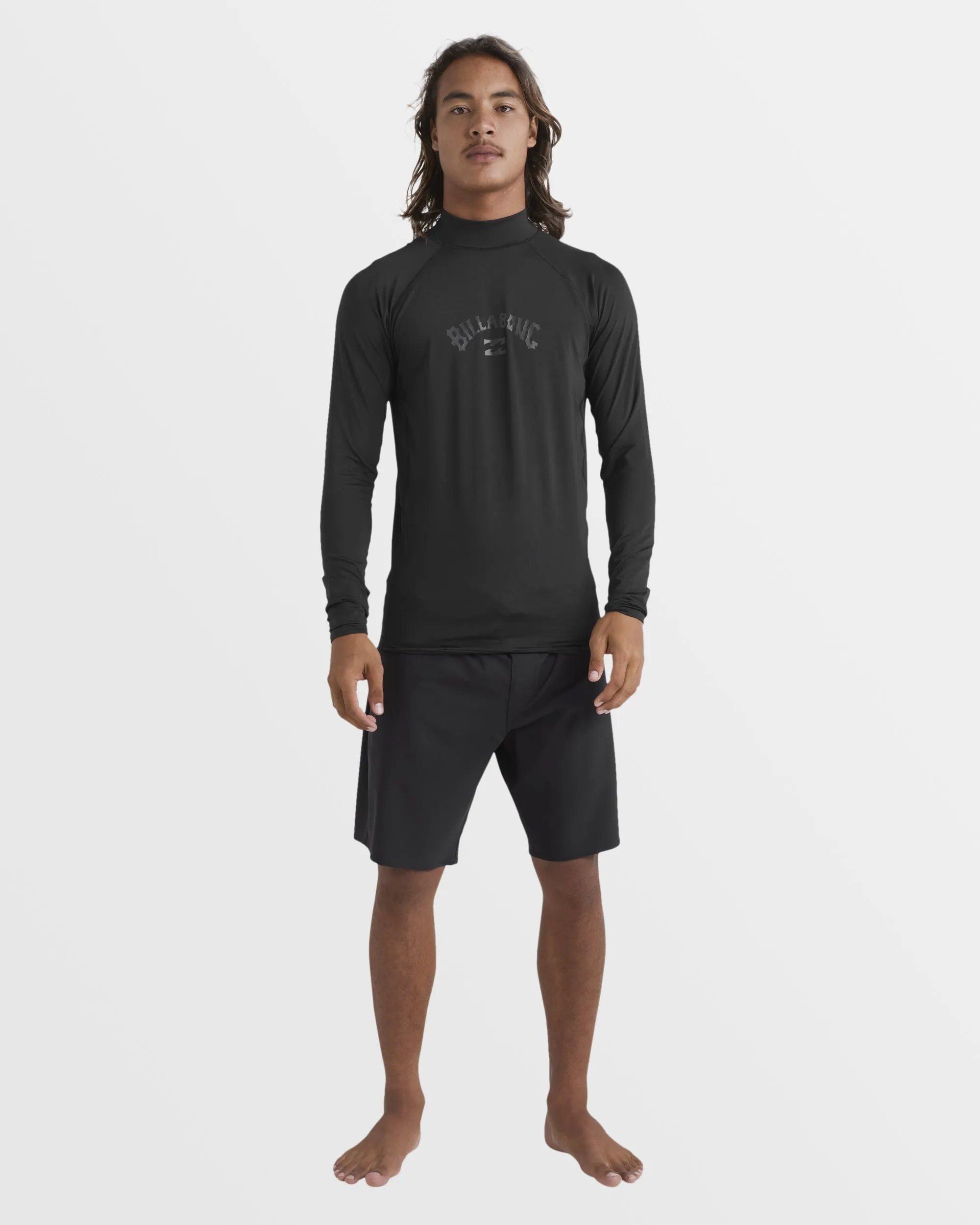 Arch Performance Fit Long Sleeve Rashguard - Black sold by Billabong product image thumbnail 5