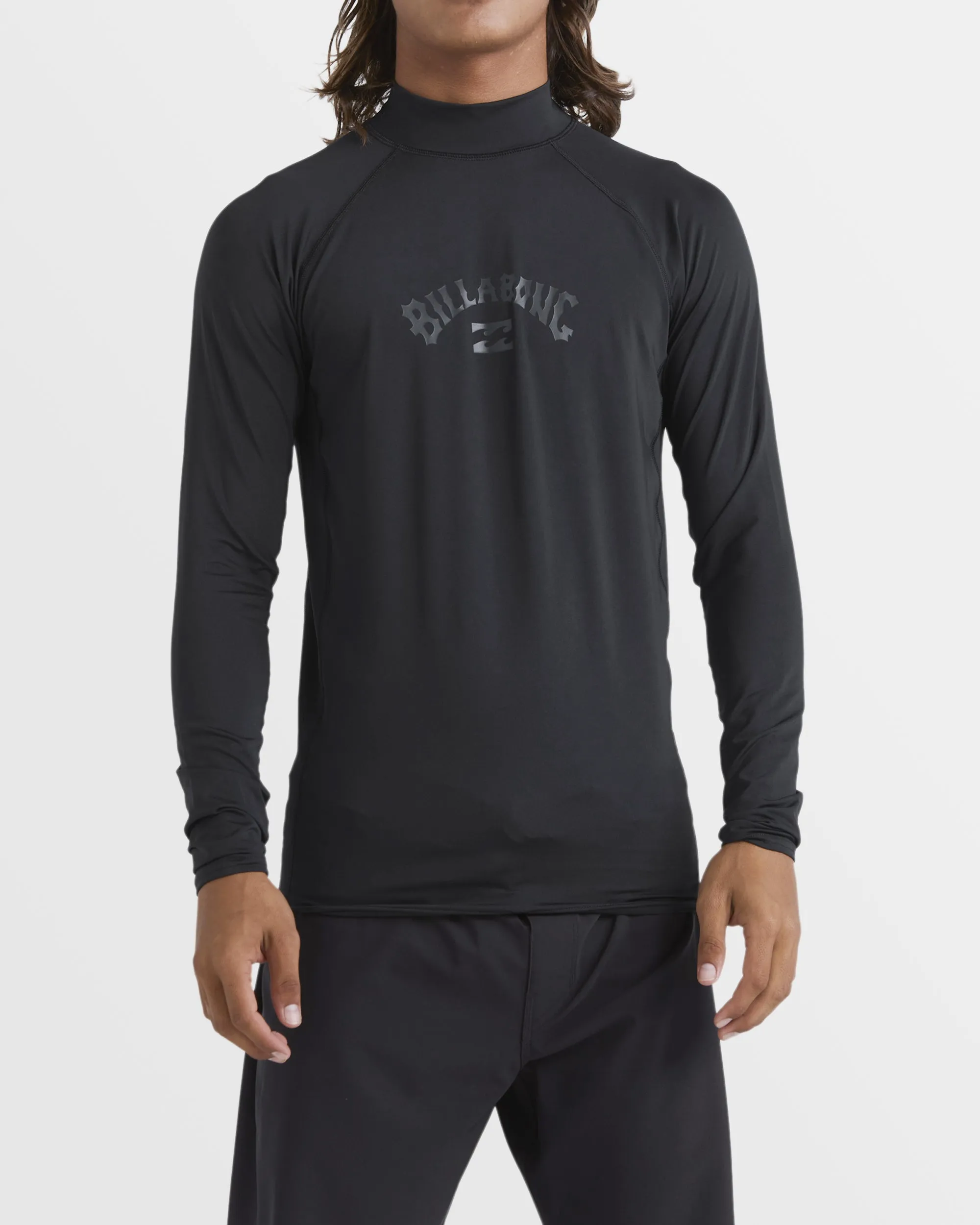 Arch Performance Fit Long Sleeve Rashguard - Black sold by Billabong