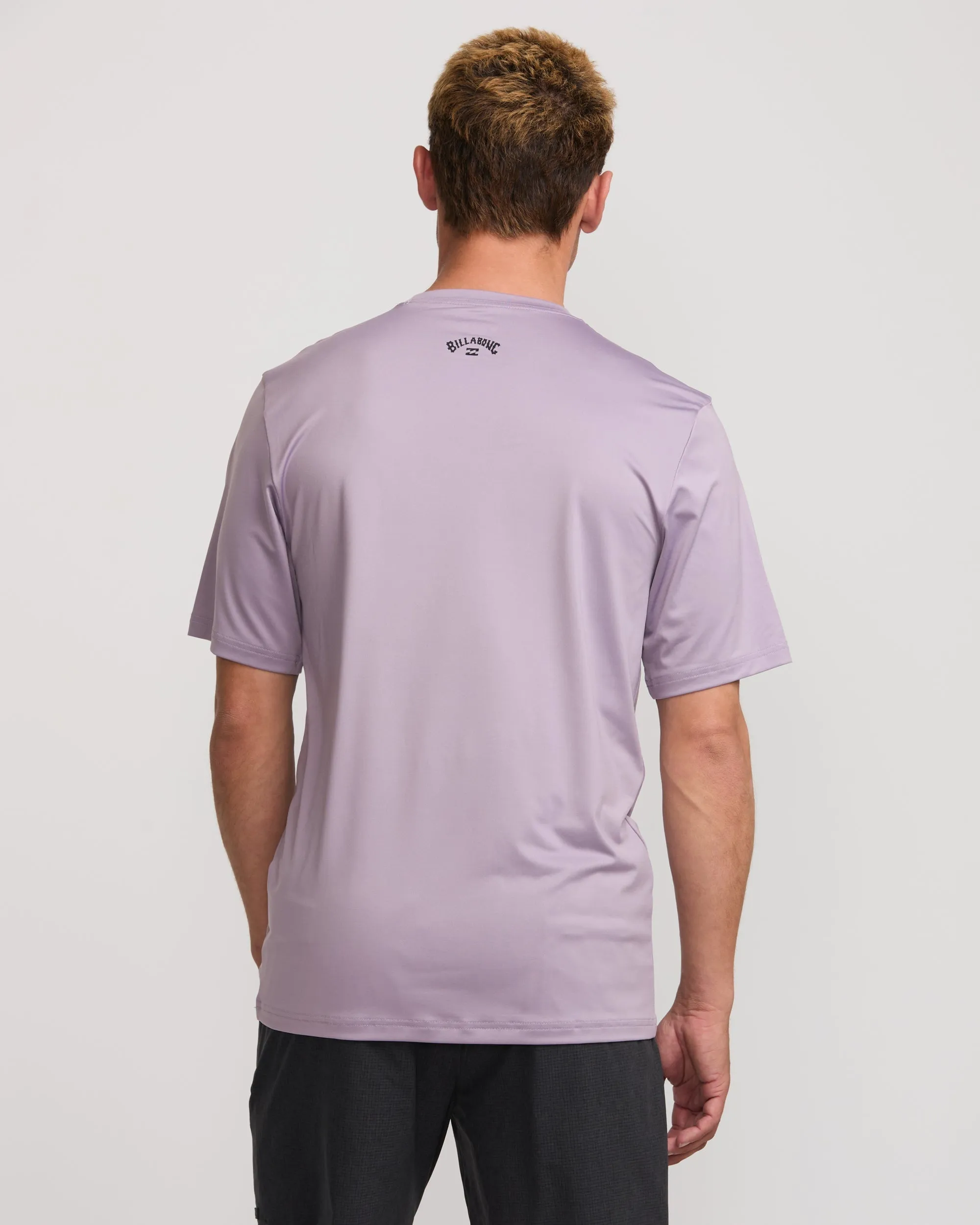 All Day Wave Short Sleeve Rashguard - Light Purple sold by Billabong product image thumbnail 2