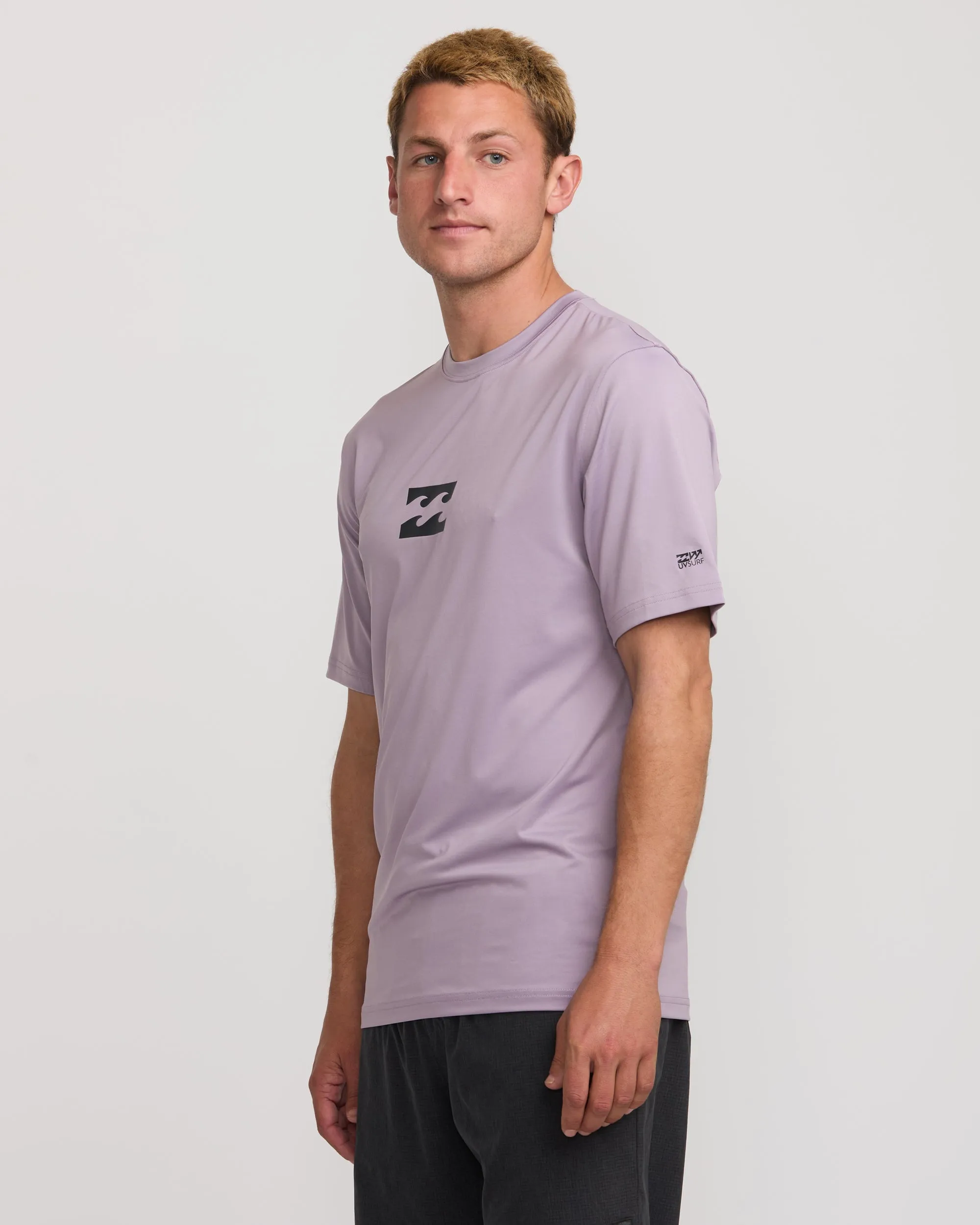 All Day Wave Short Sleeve Rashguard - Light Purple sold by Billabong product image thumbnail 3