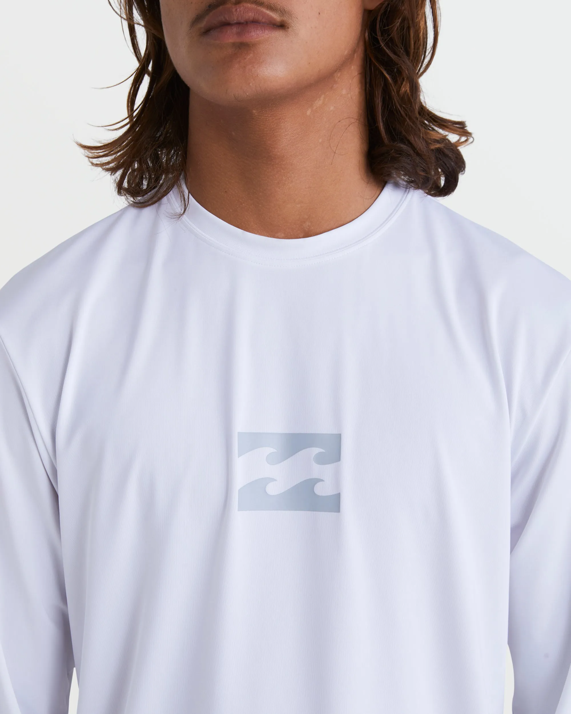 All Day Wave Loose Fit Long Sleeve Surf Tee - White sold by Billabong product image thumbnail 5