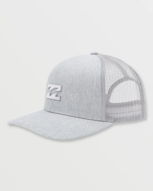 All Day Trucker Hat - Gray Heather sold by Billabong