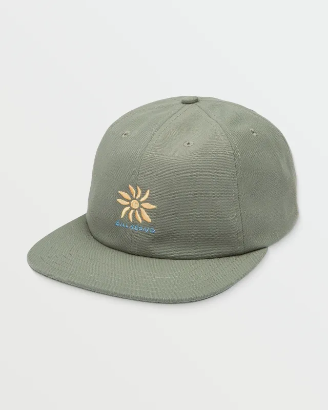 Sunshine Strapback Hat - Fatigue sold by Billabong