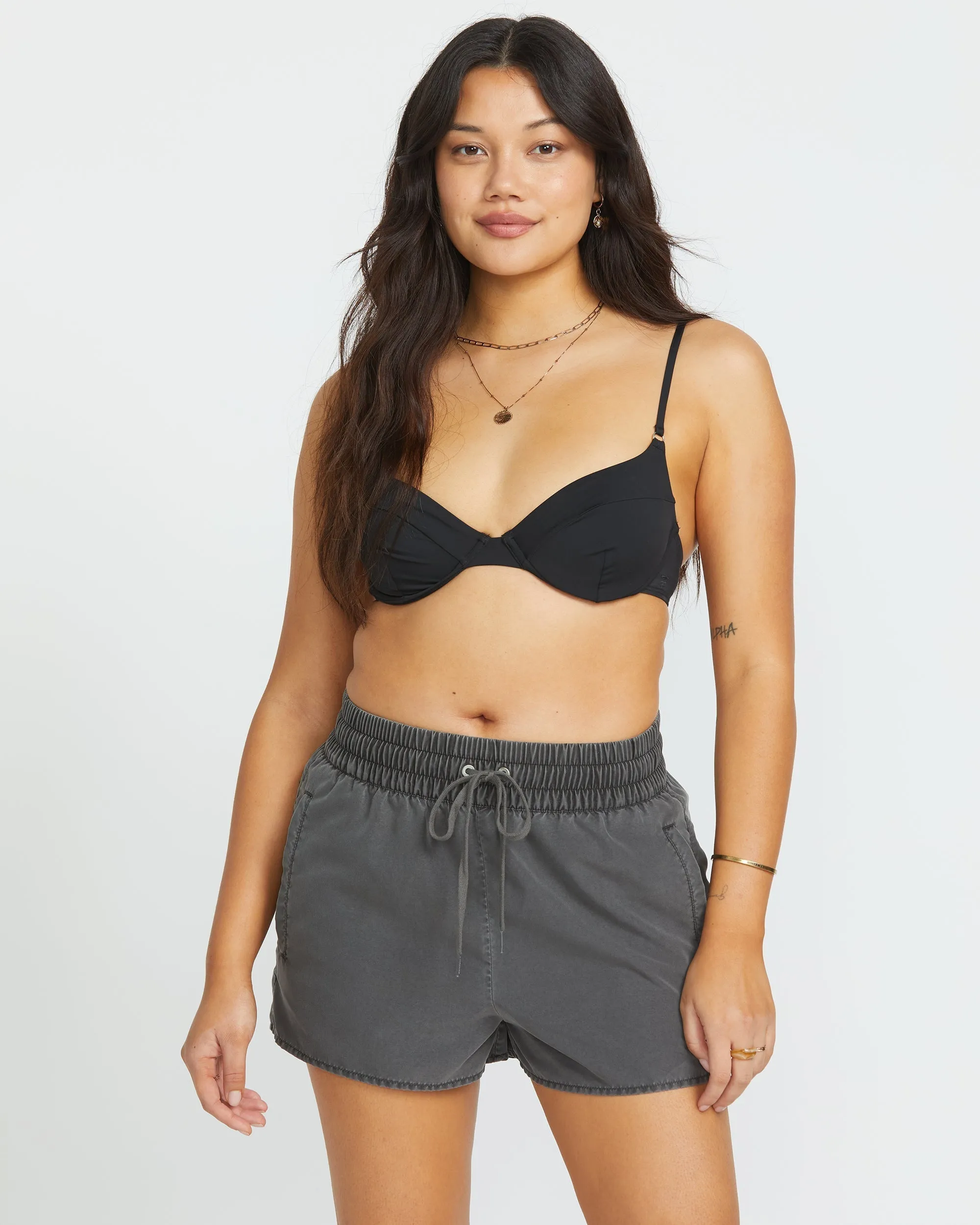 Sol Searcher Boardshorts - Black Pebble sold by Billabong