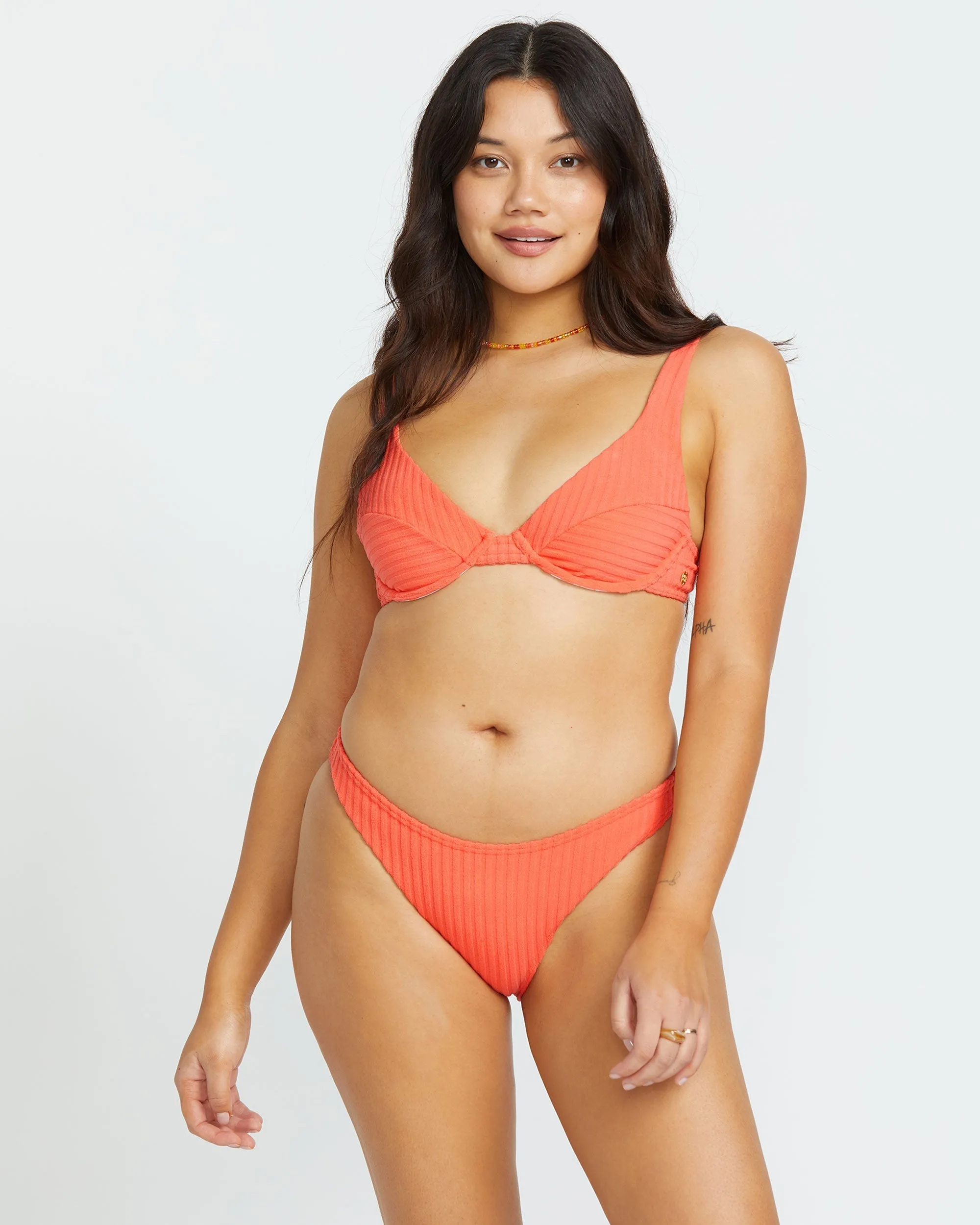 In The Loop Hike Bikini Bottom - Papaya sold by Billabong product image thumbnail 2