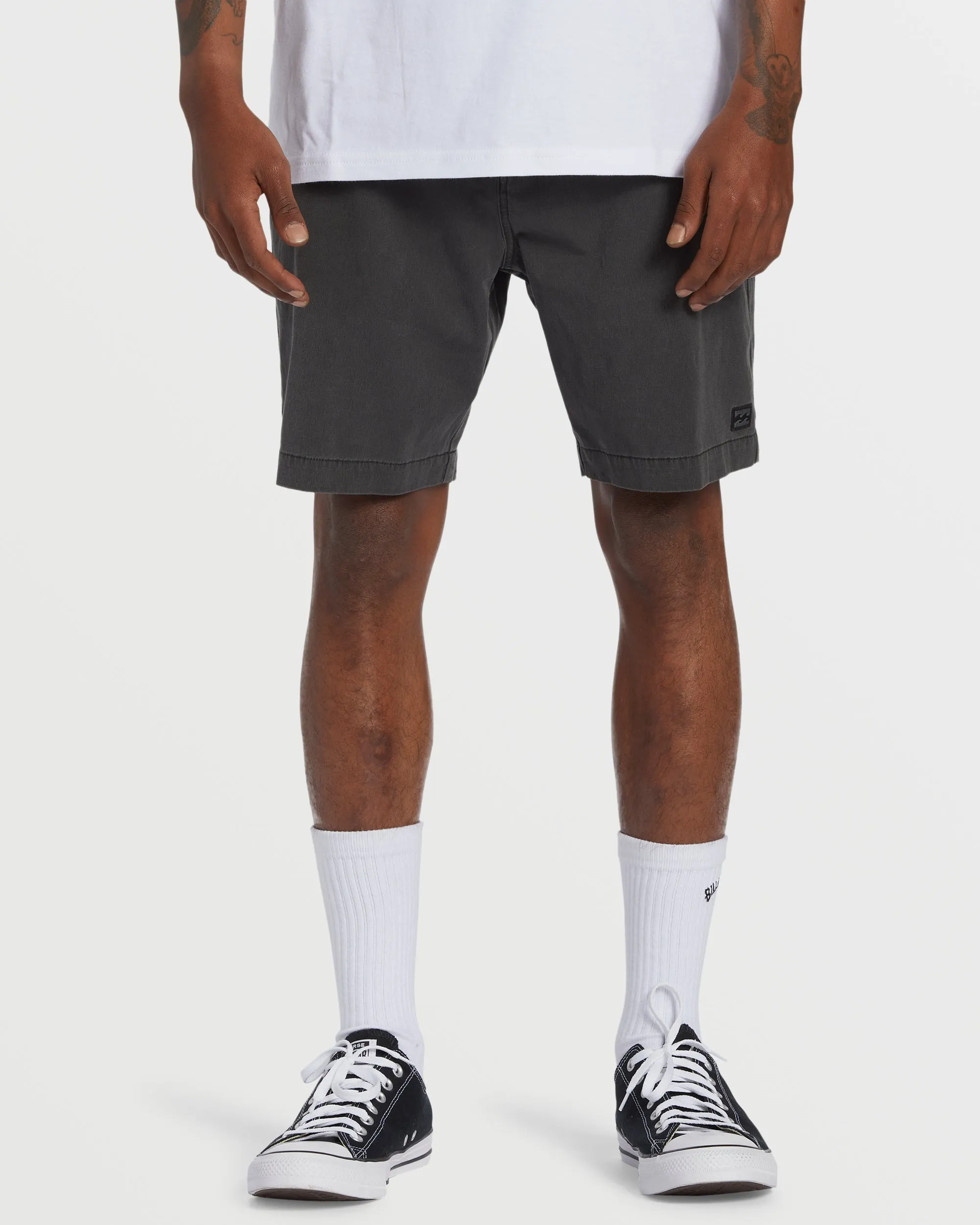 Crossfire Wave Wash Submersible 18" Hybrid Shorts - Washed Black sold by Billabong product image thumbnail 2