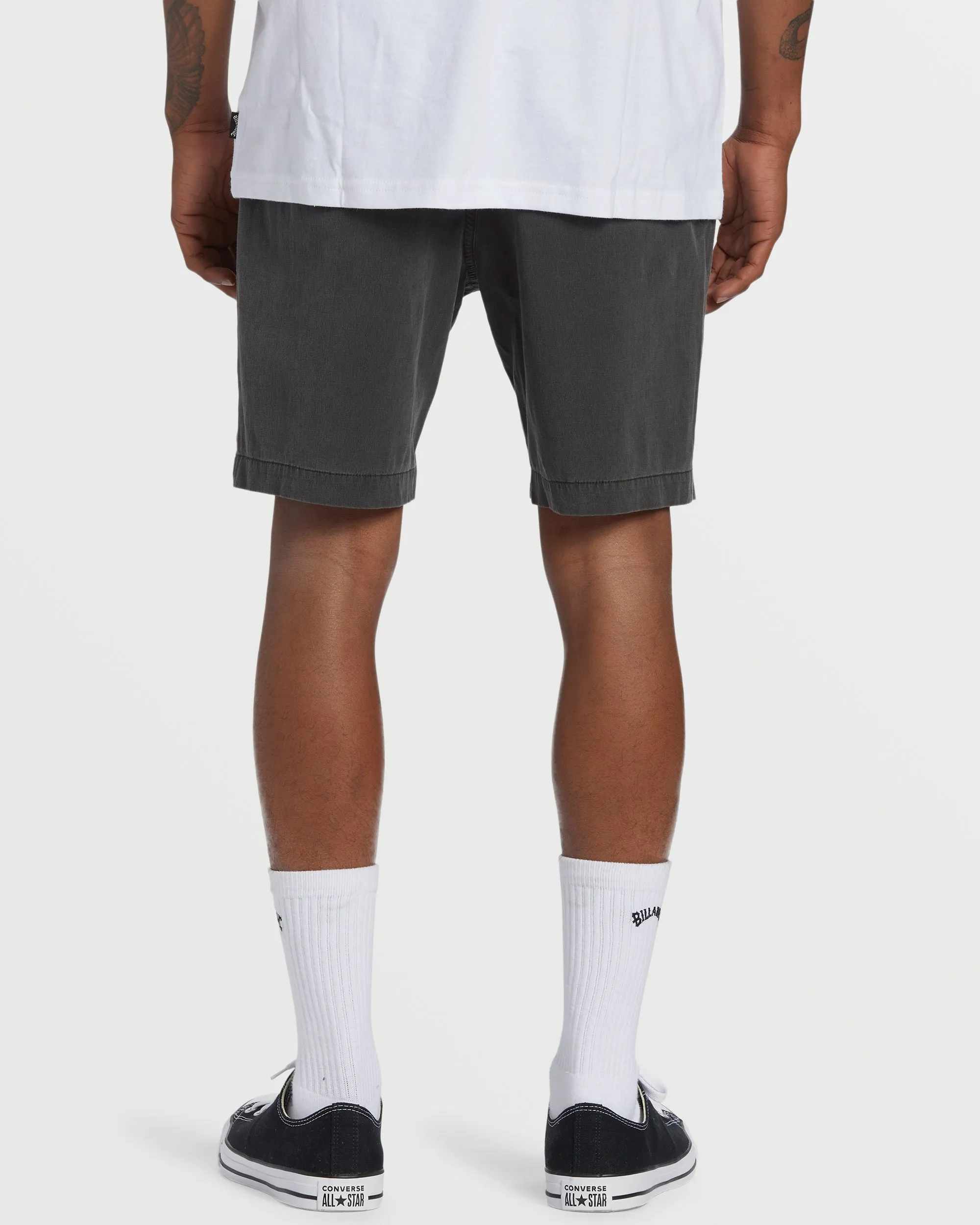 Crossfire Wave Wash Submersible 18" Hybrid Shorts - Washed Black sold by Billabong product image thumbnail 4