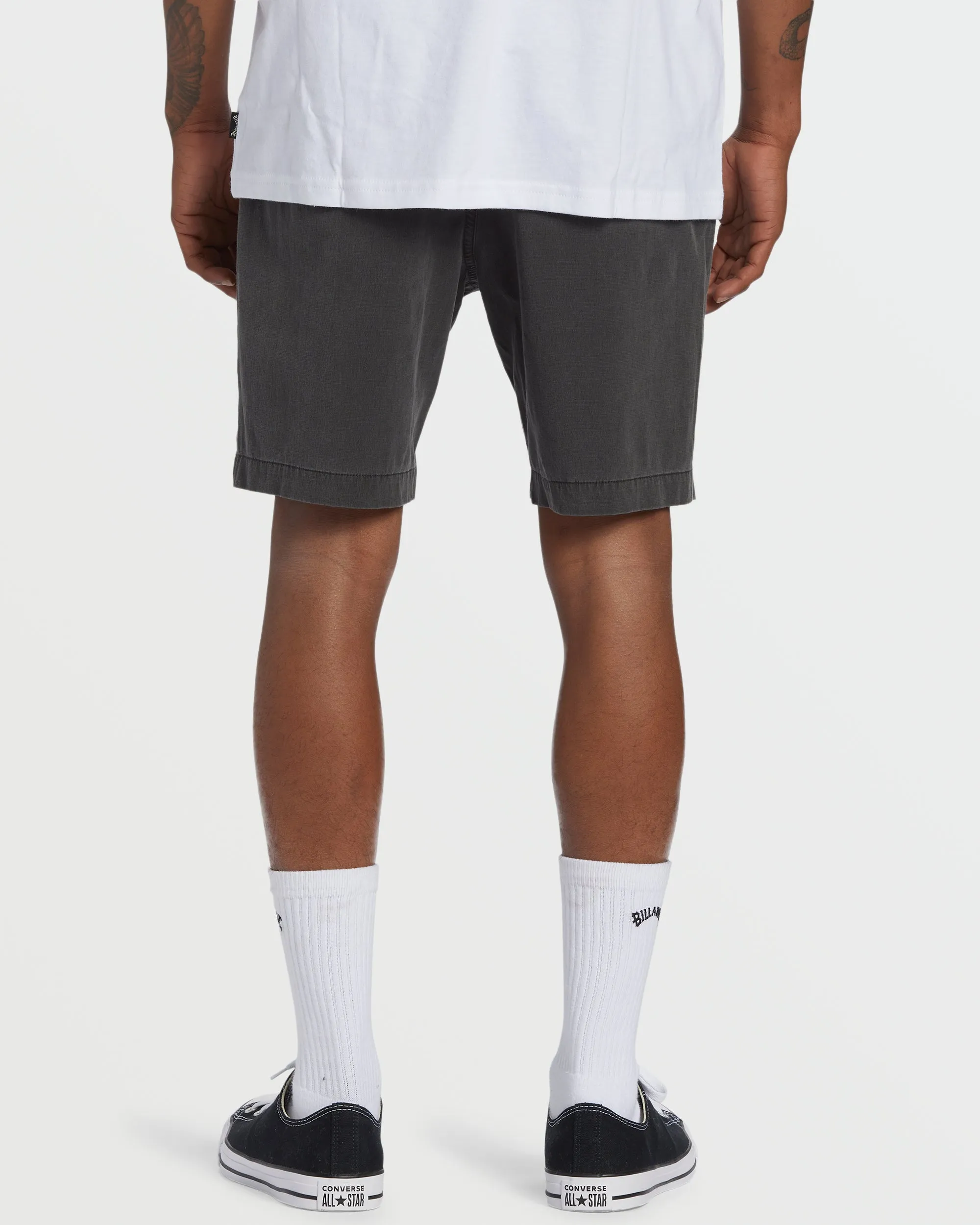 Crossfire Wave Wash Submersible 18" Hybrid Shorts - Washed Black sold by Billabong product image thumbnail 3