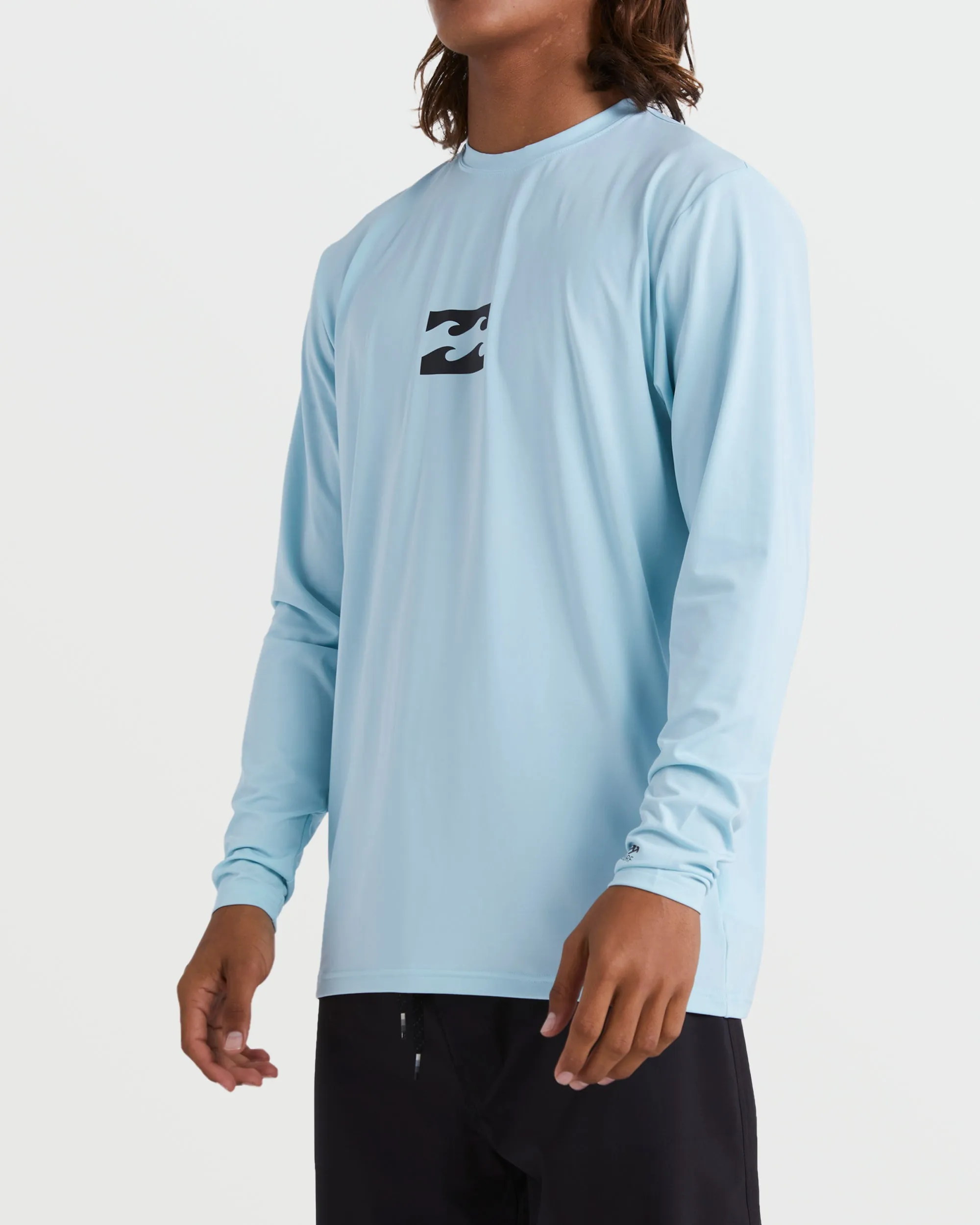 All Day Wave Loose Fit Long Sleeve Surf Tee - Coastal Blue sold by Billabong product image thumbnail 4