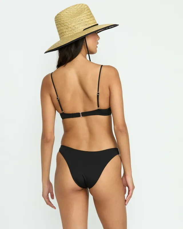 Sol Searcher Hike Bikini Bottom - Black Pebble sold by Billabong
