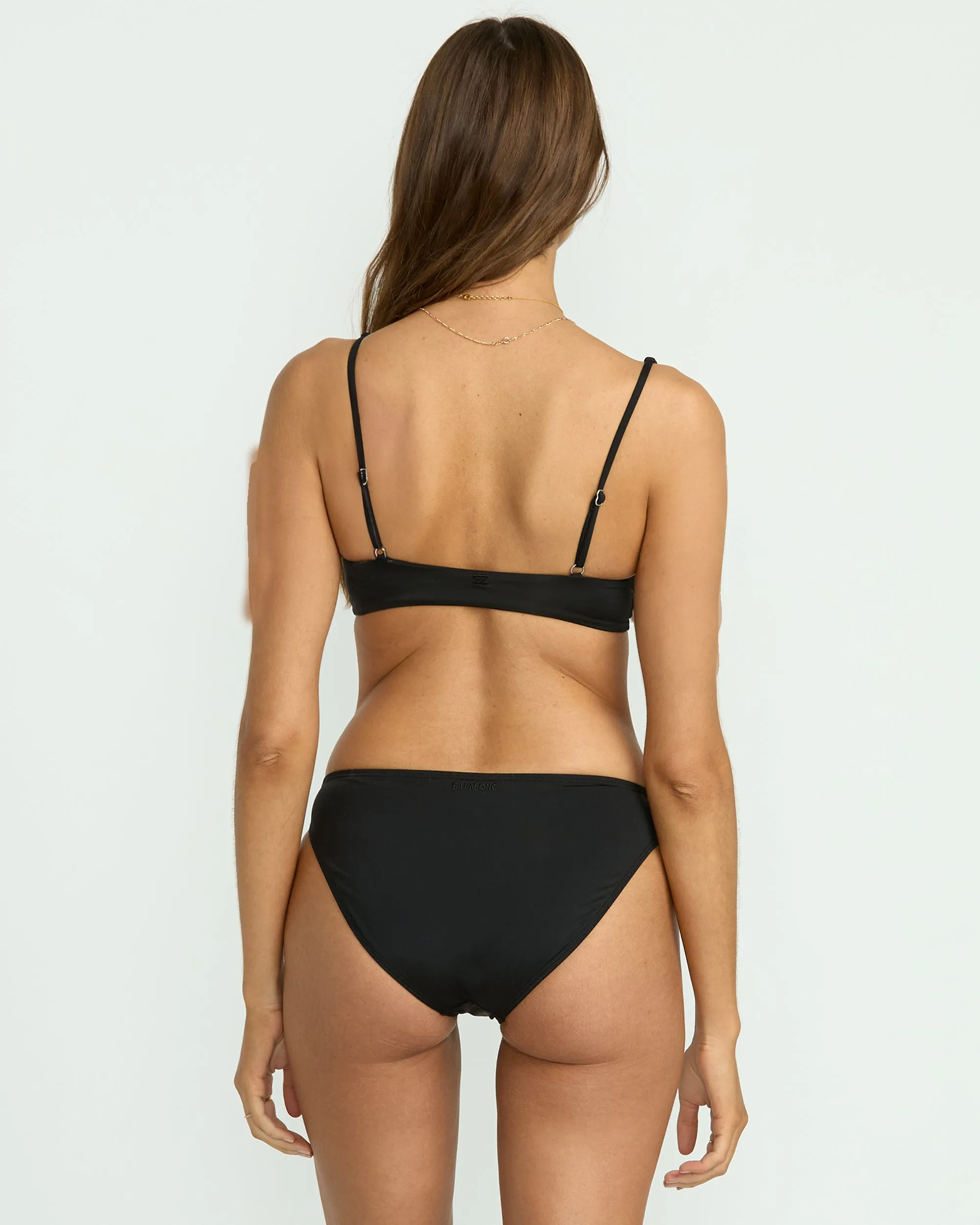 Sol Searcher Lowrider Bikini Bottom - Black Pebble sold by Billabong